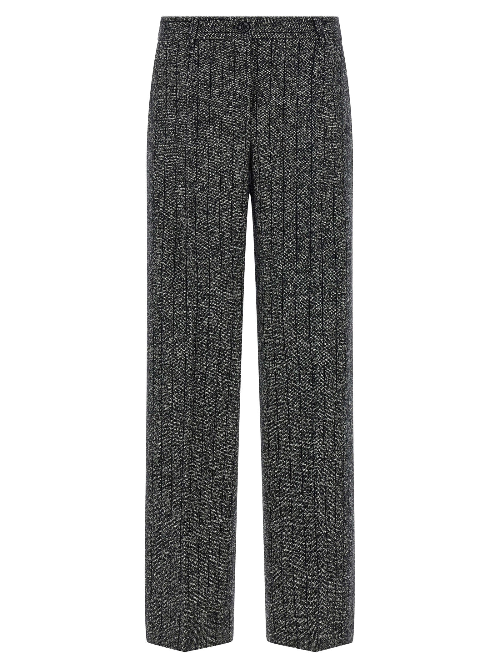 Dolce & Gabbana Striped Wool Pants