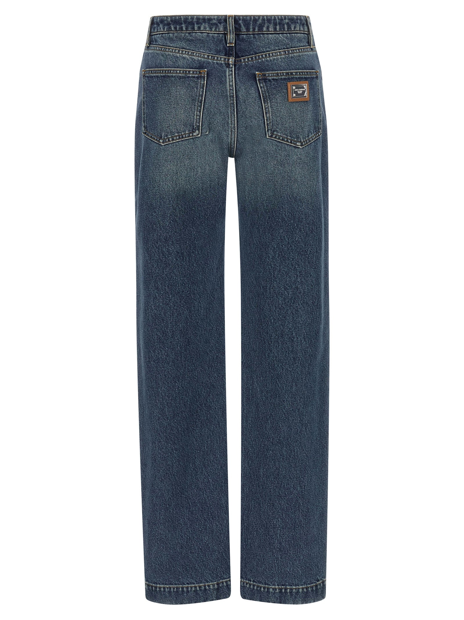 Dolce & Gabbana Logo Tag Jeans