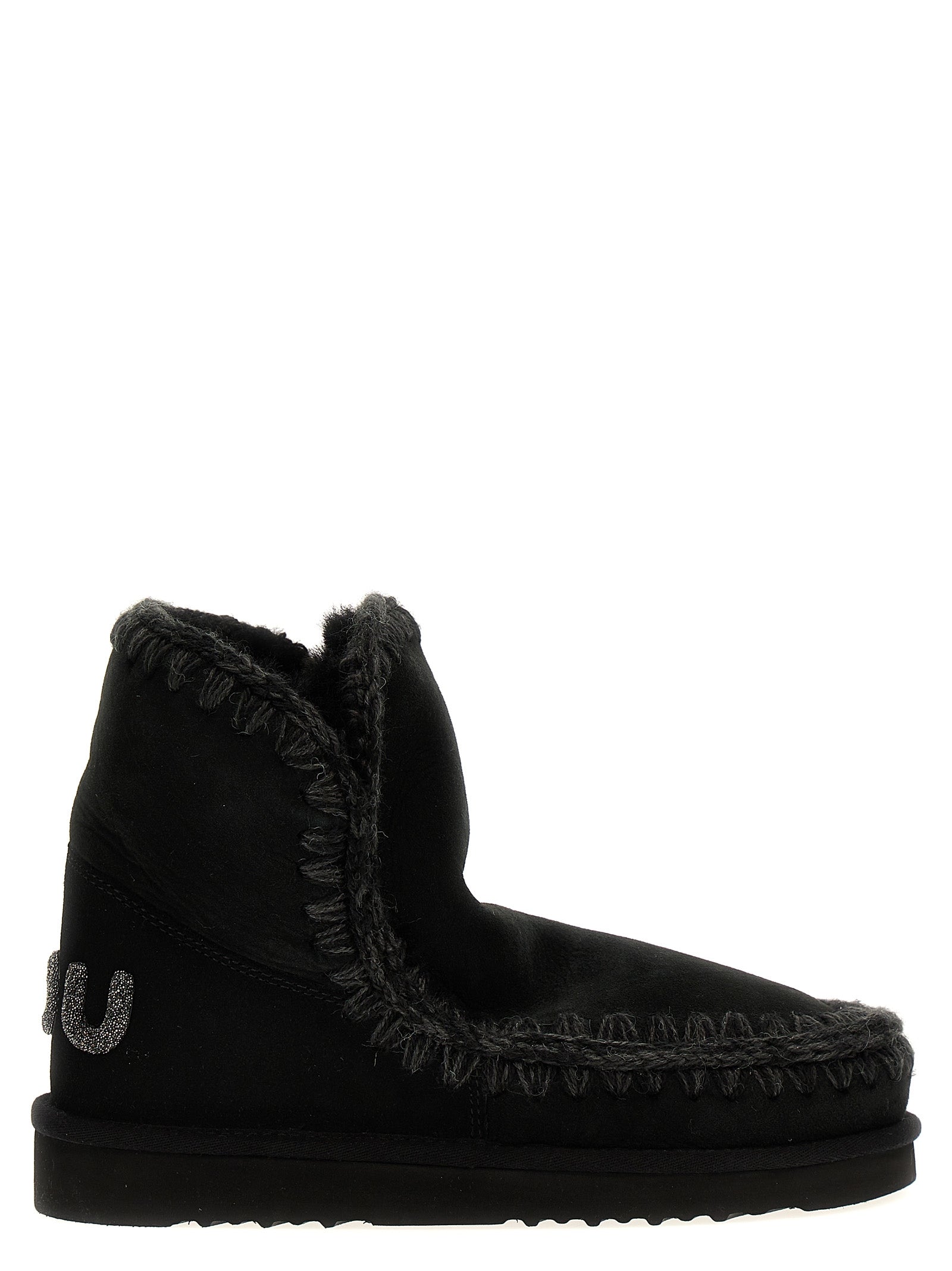 Mou 'Eskimo 18 Glitter Logo' Ankle Boots