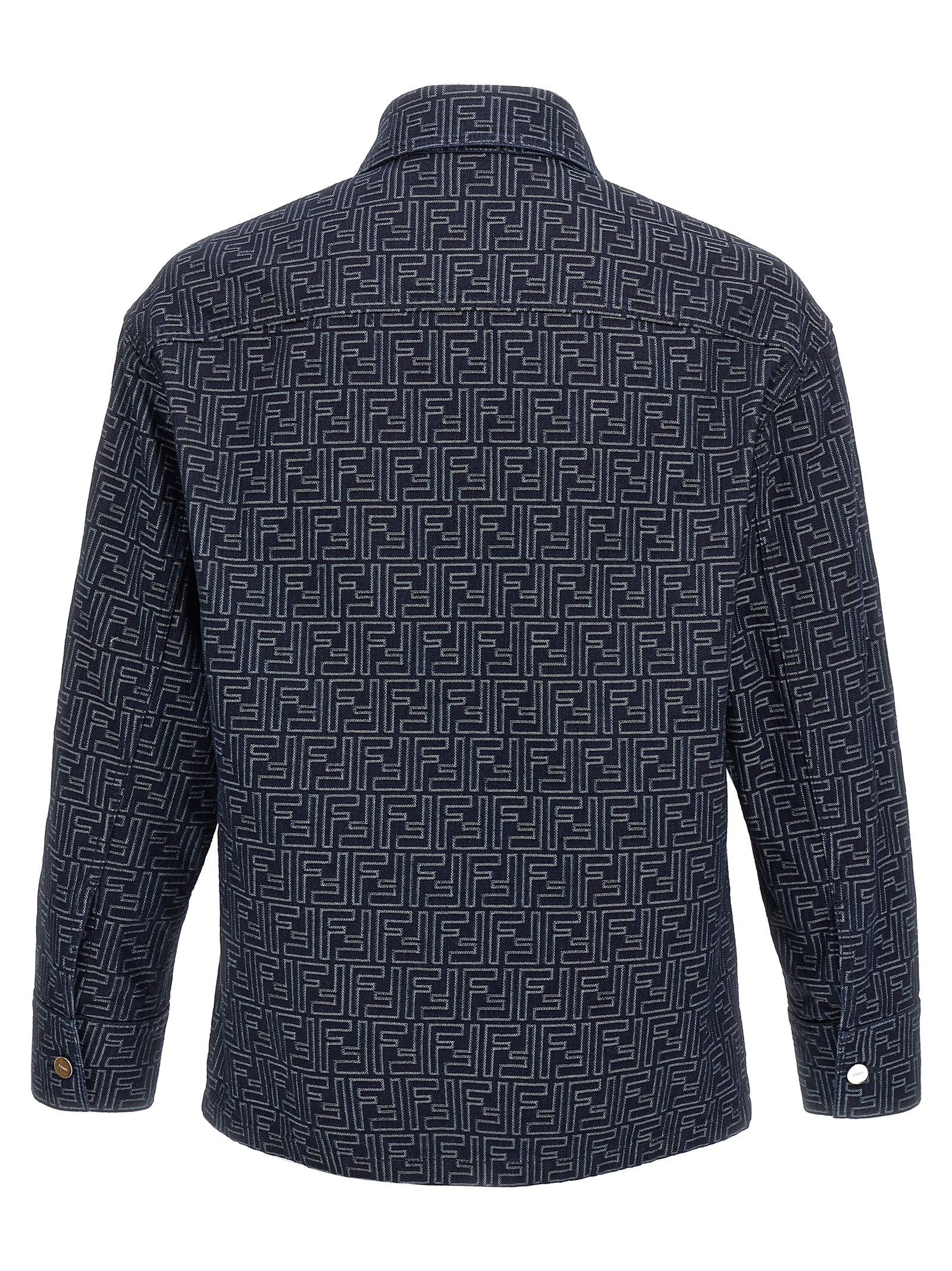 Fendi Overshirt Denim Ff