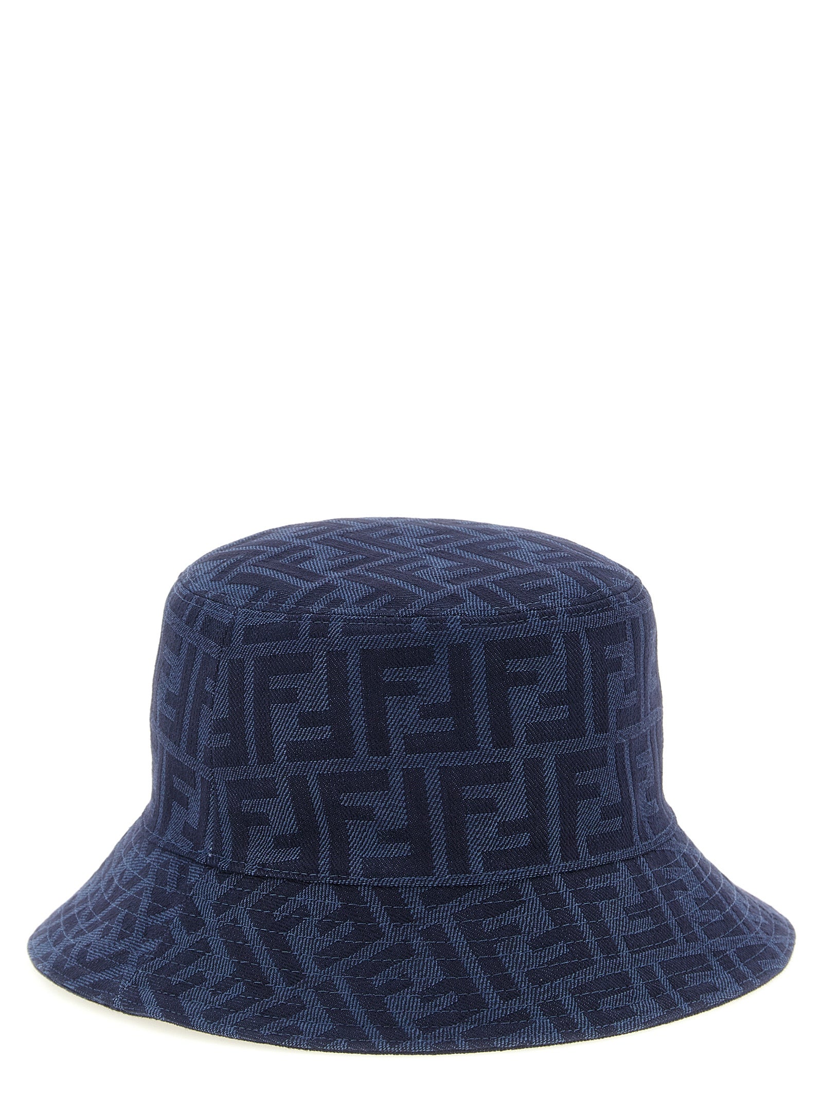 Fendi Reversible Denim Bucket Hat