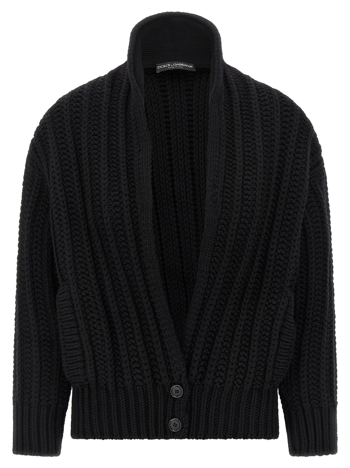 Dolce&Gabbana Coarse Wool Cardigan