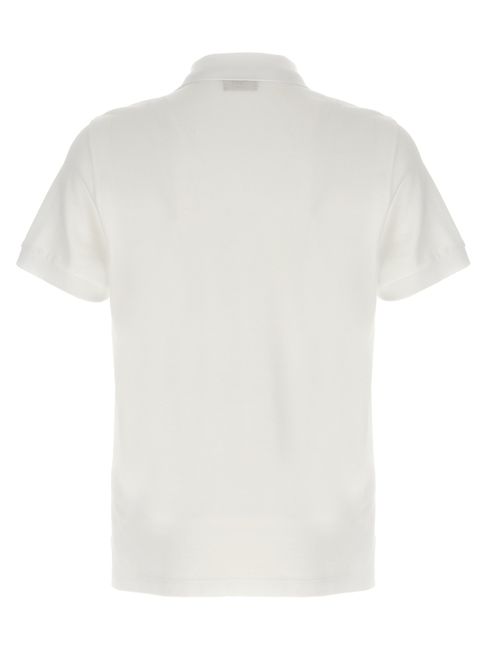 Fendi Ff Metallic Logo Polo Shirt