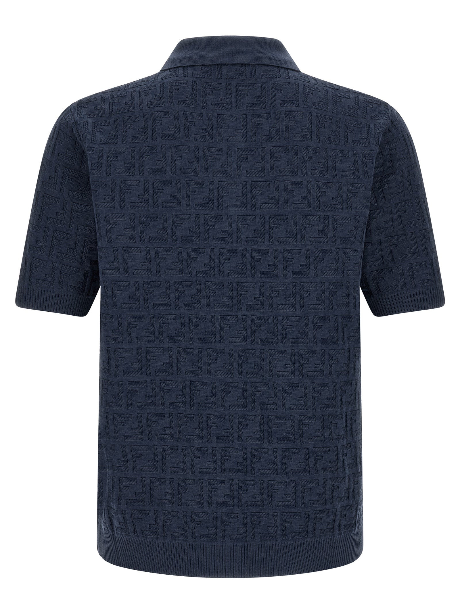 Fendi Ff Cotton Polo Shirt