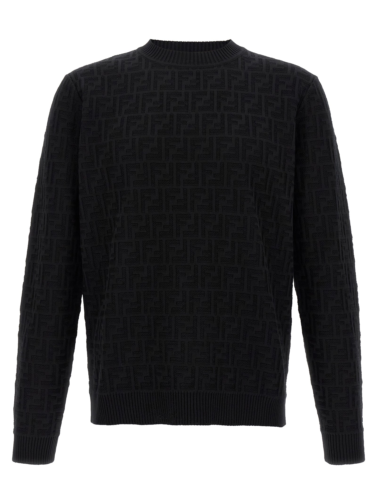 Fendi Ff Jacquard Sweater