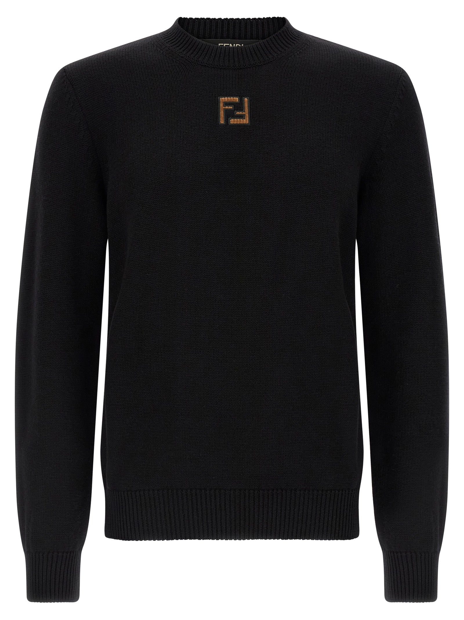 Fendi Ff Velvet Micro Sweater