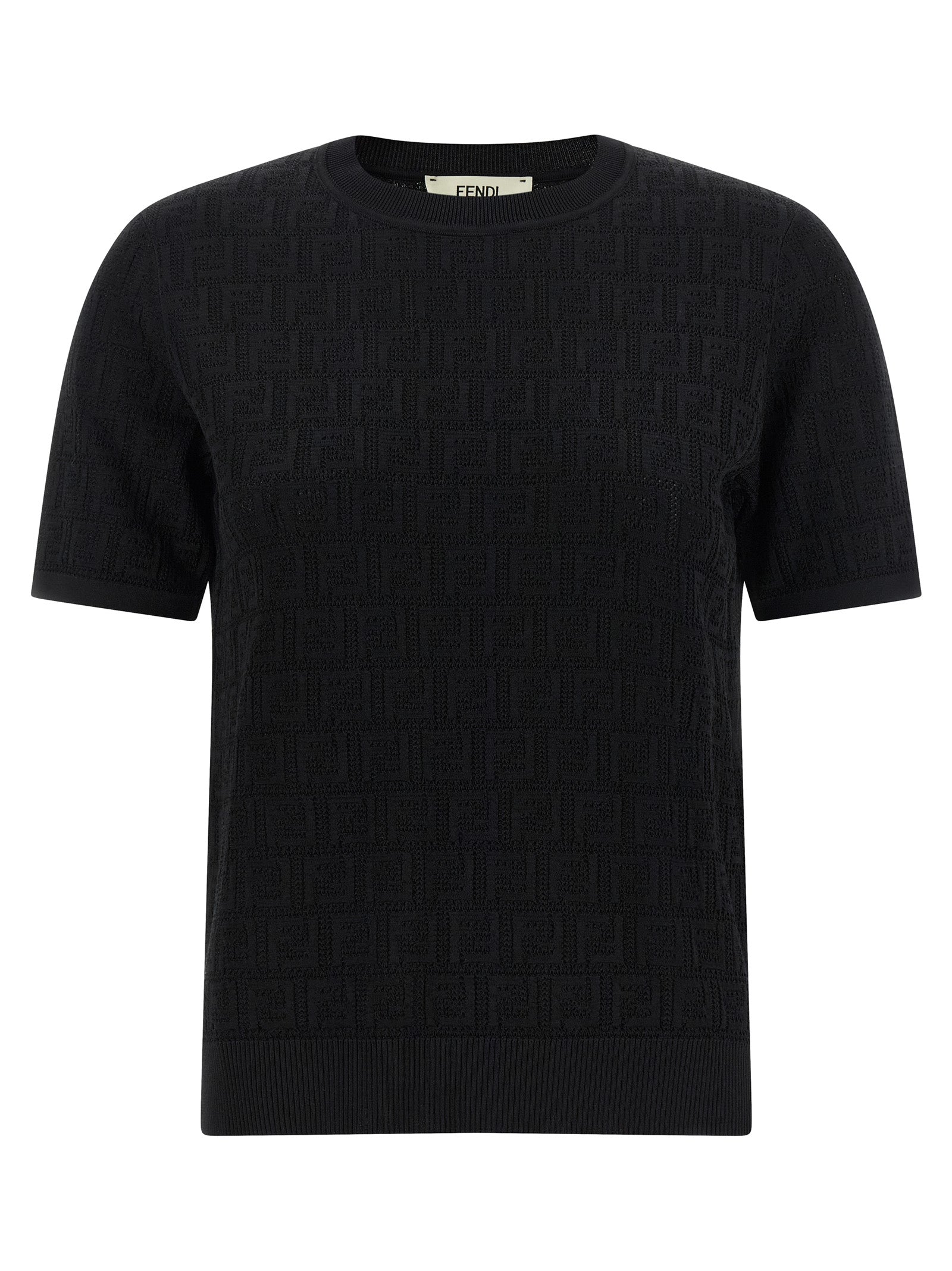 Fendi Ff Intarsia Sweater