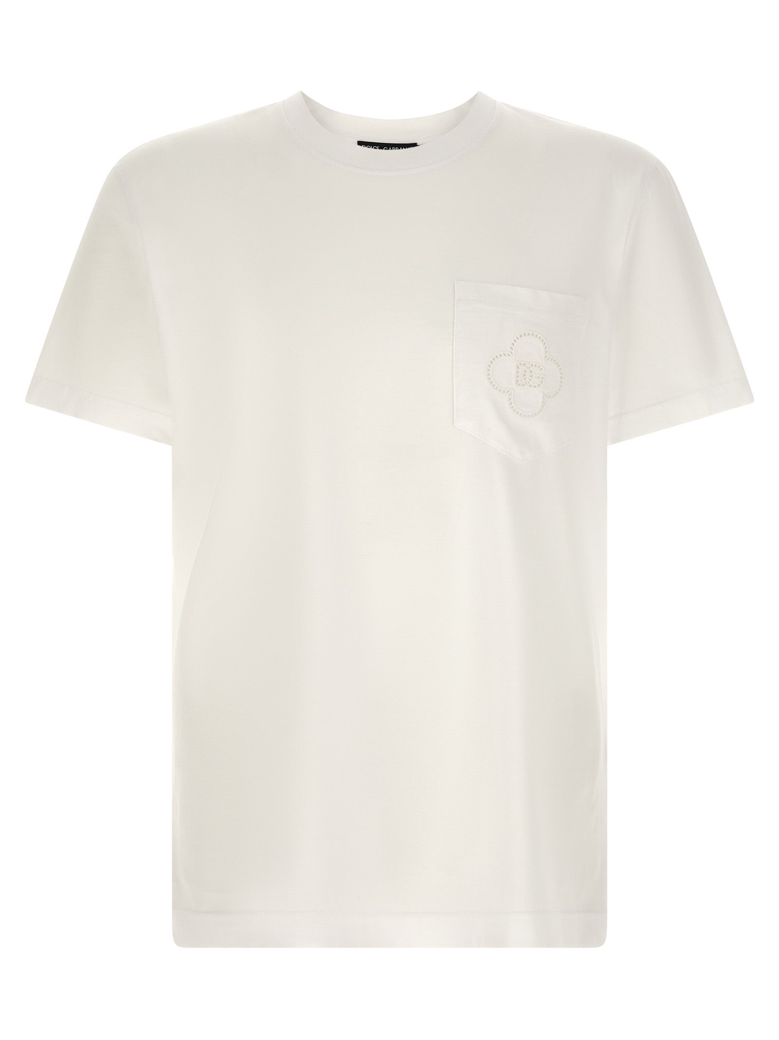 Dolce & Gabbana Openwork Logo T-Shirt