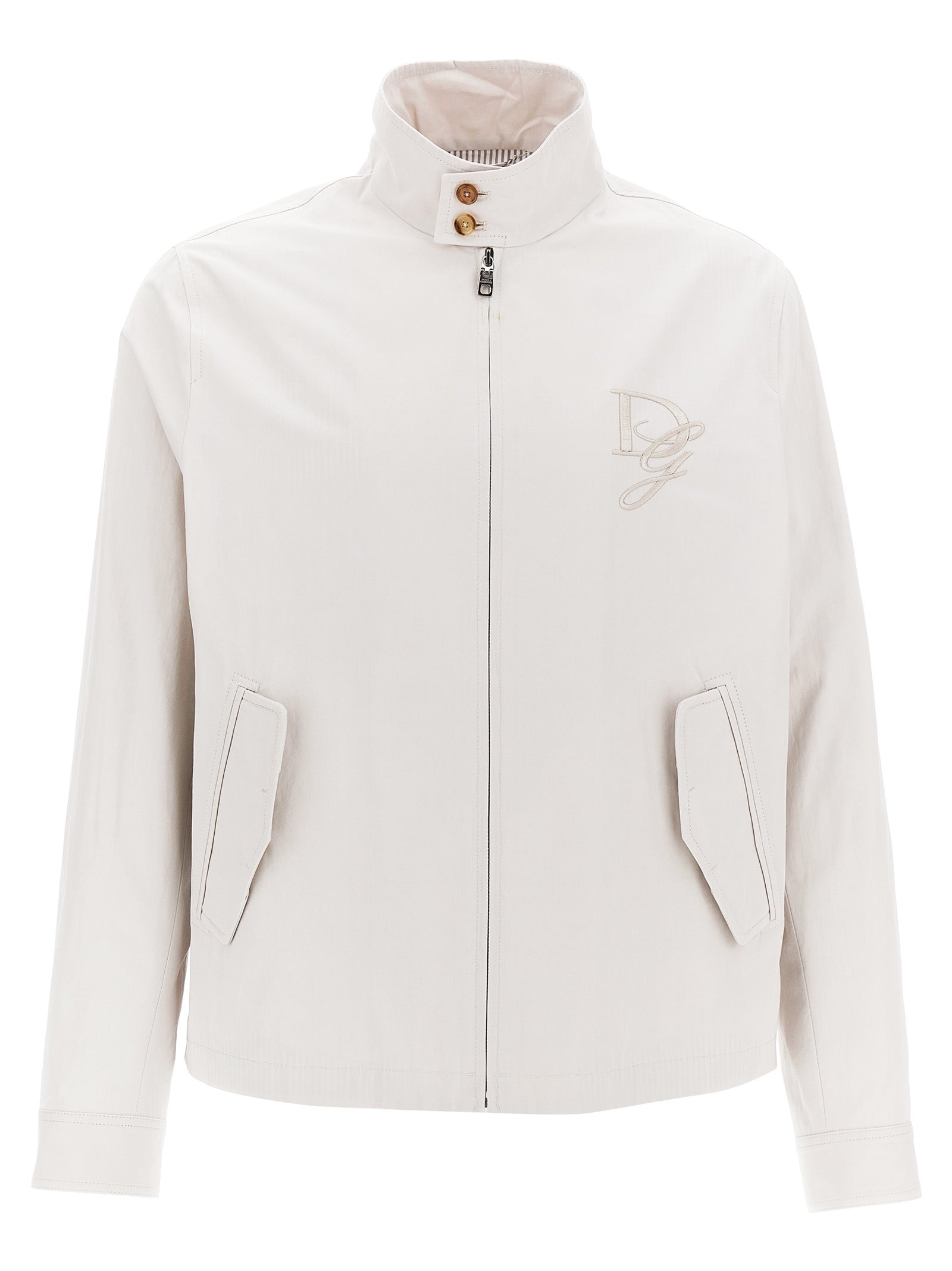 Dolce & Gabbana Logo Embroidery Jacket