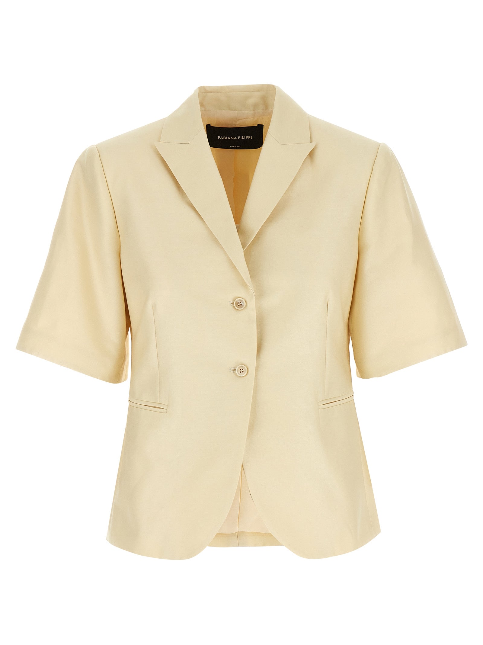 Fabiana Filippi Short Sleeve Blazer