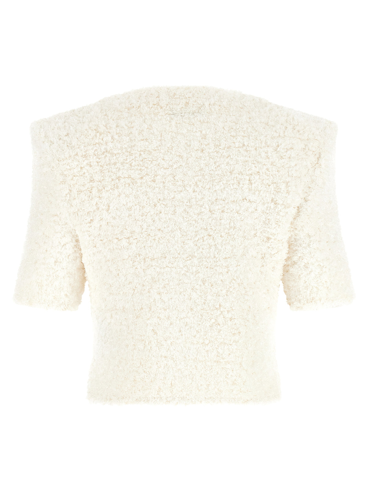 Balmain Cardigan Tweed Plumetis