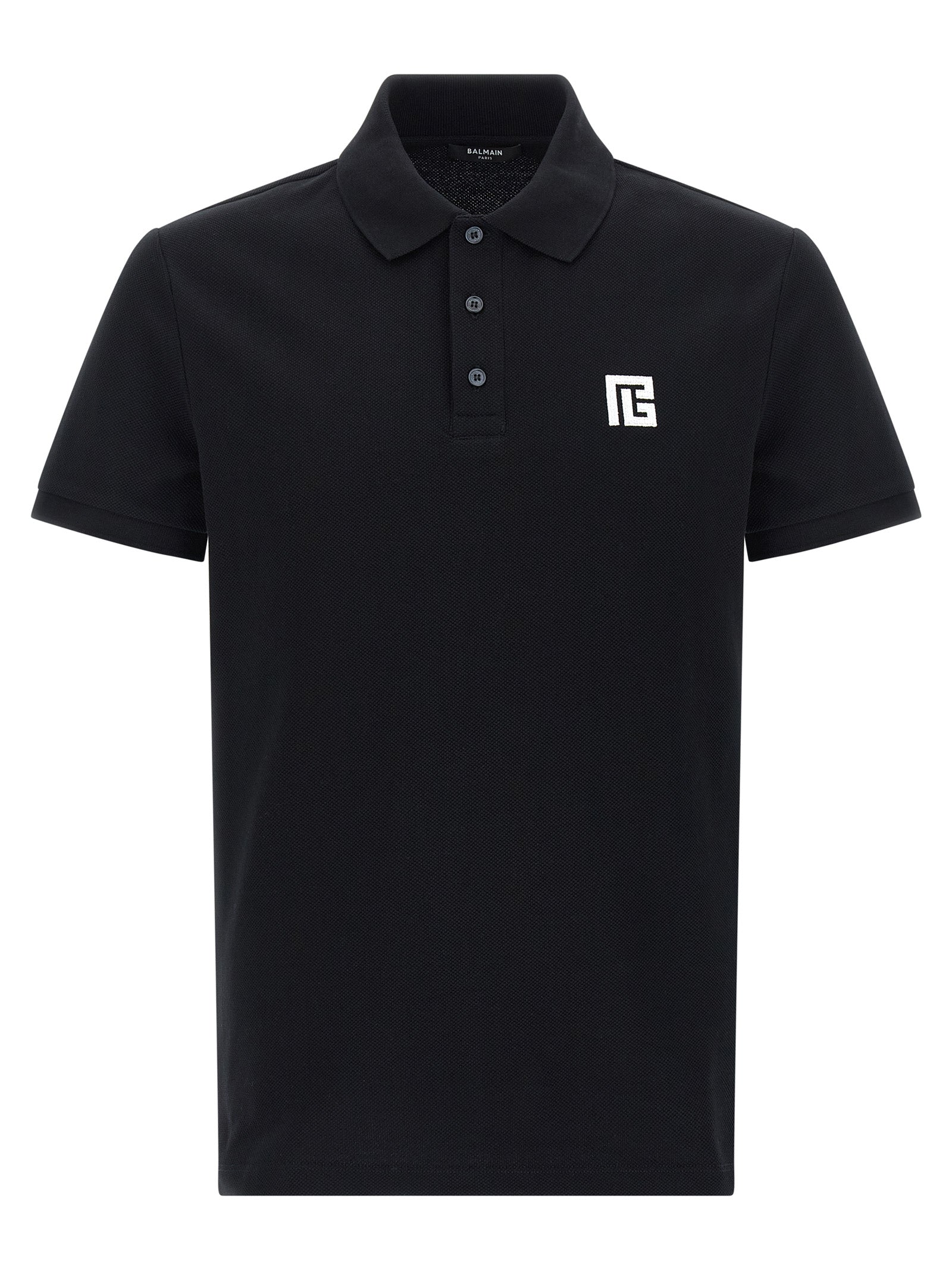 Balmain Embroidery Polo Shirt