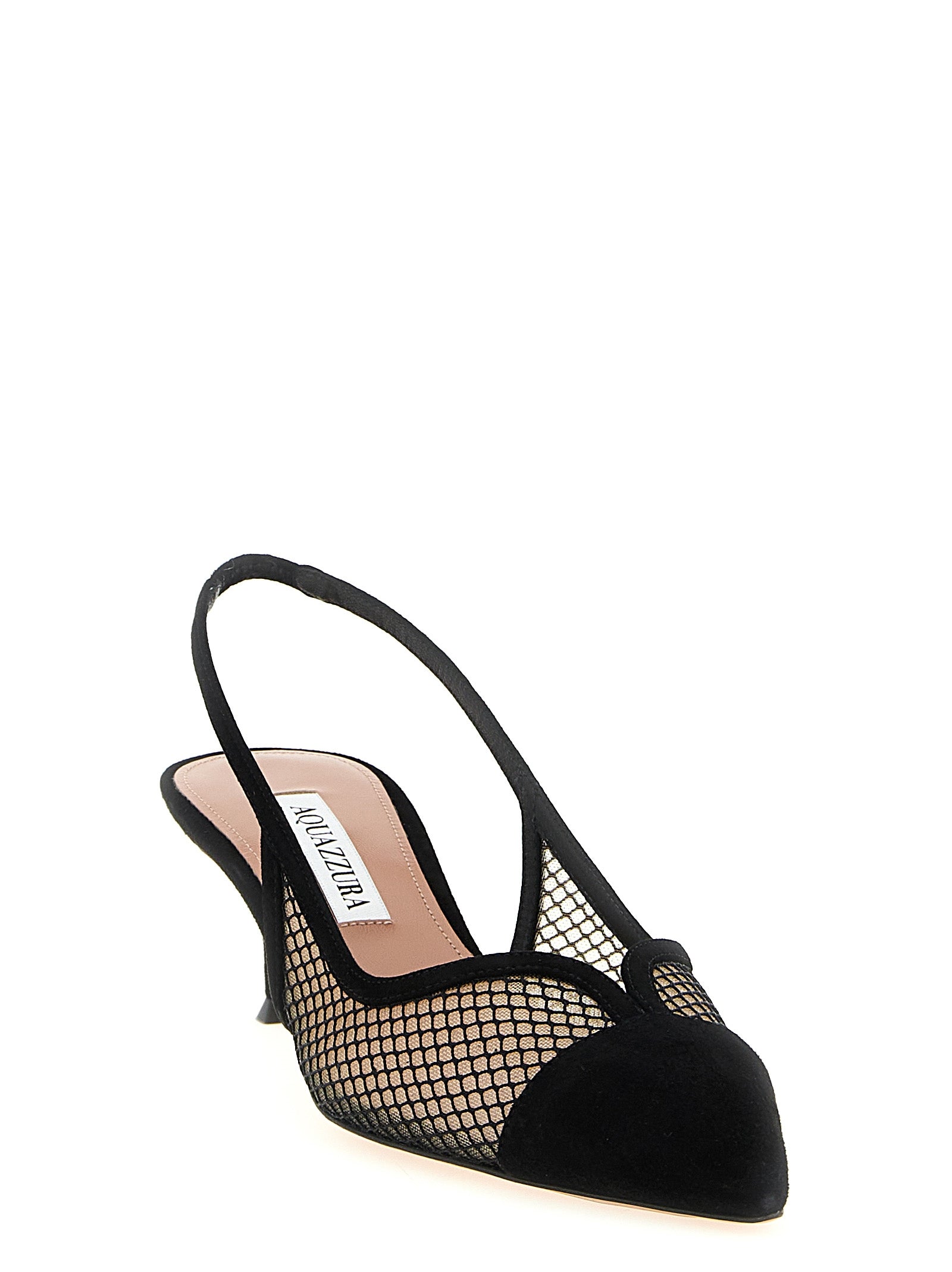 Aquazzura 'Gia Mesh' Slingback