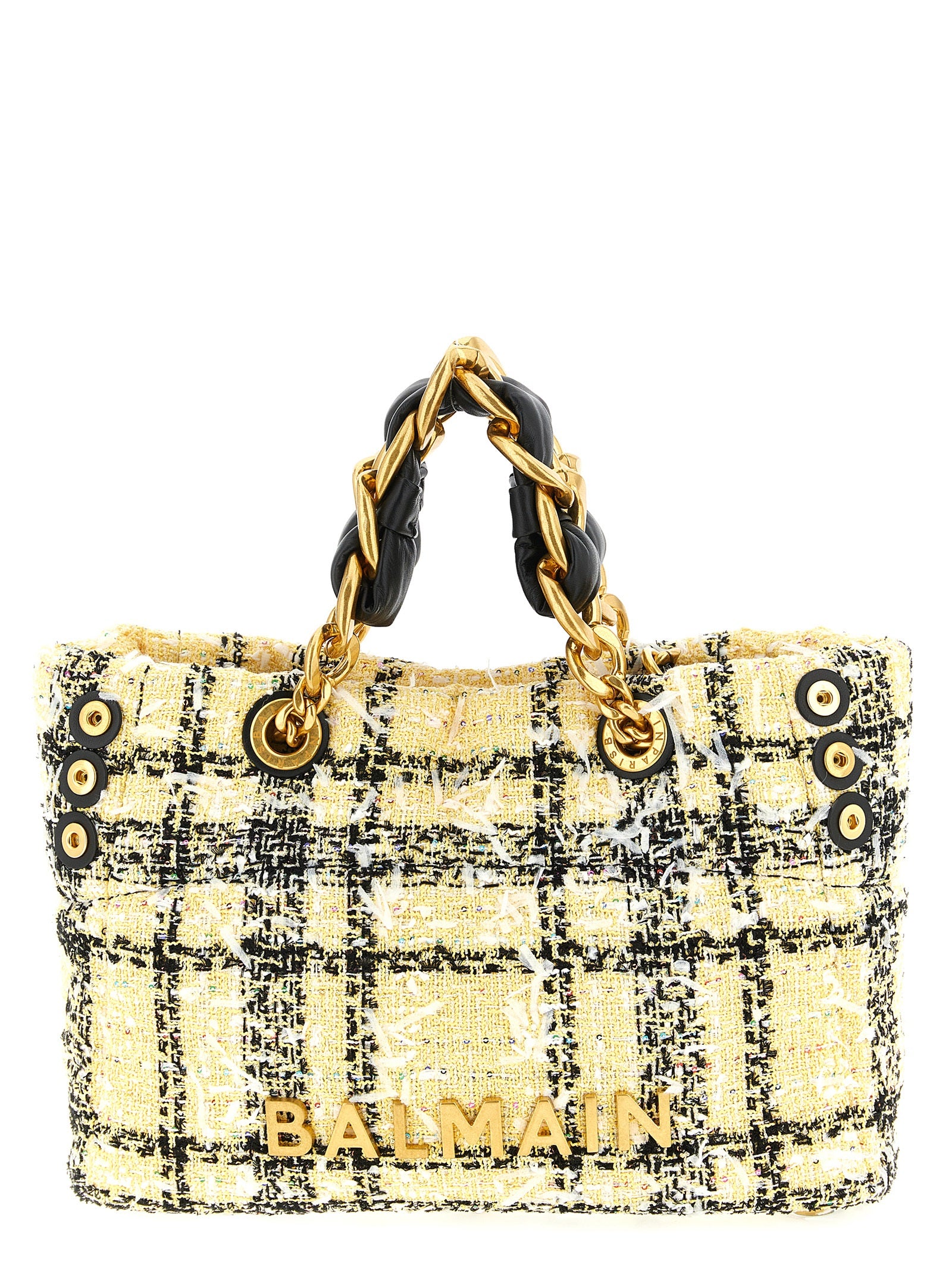 Balmain 'Soft Cabas Small' Shopping Bag