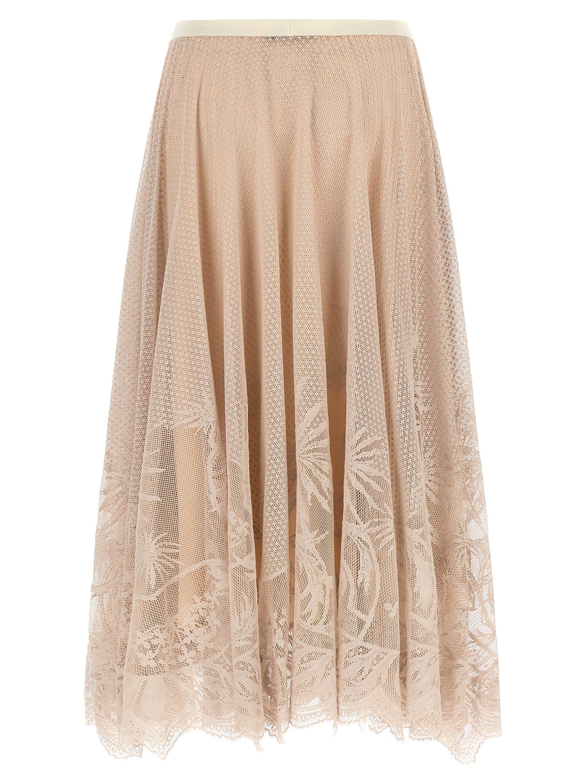 Fabiana Filippi Jacquard Lace Skirt