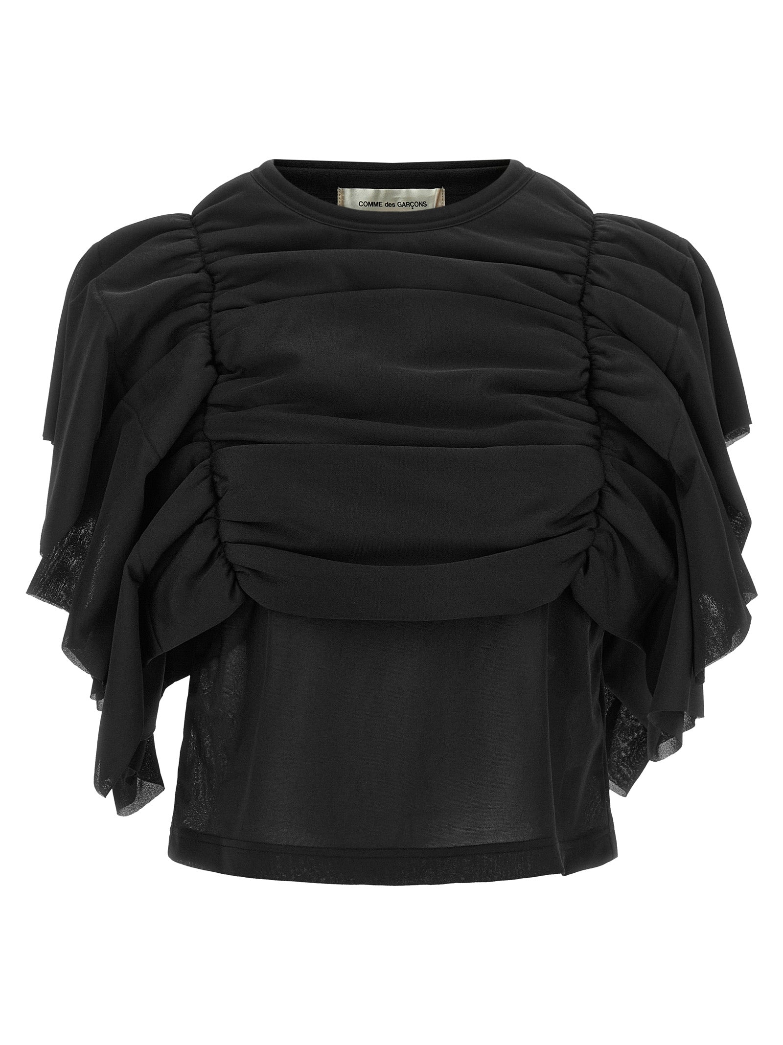 Comme Des Garçons Ruffle Top