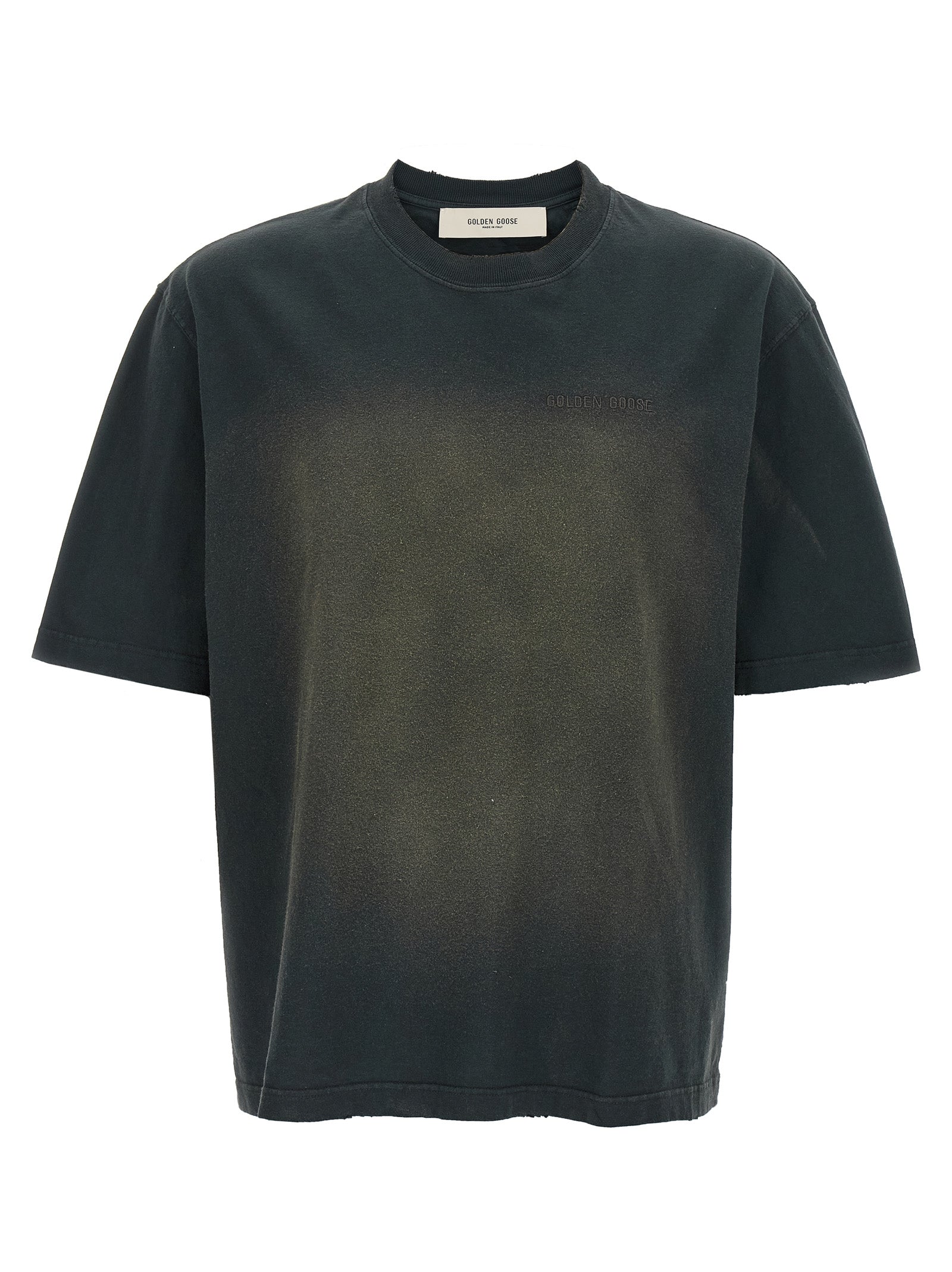 Golden Goose Used Dyed Cotton T-Shirt