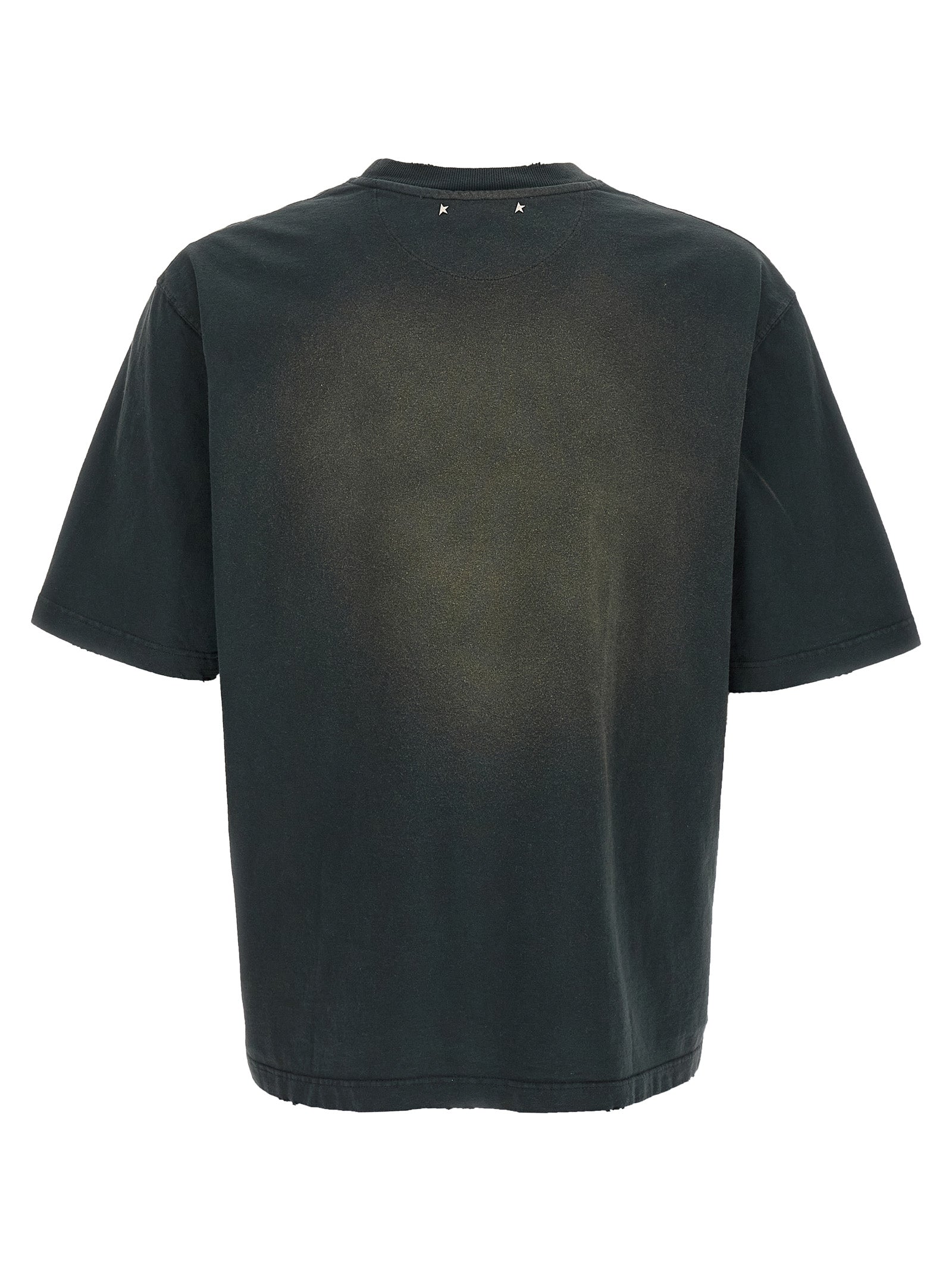 Golden Goose Used Dyed Cotton T-Shirt