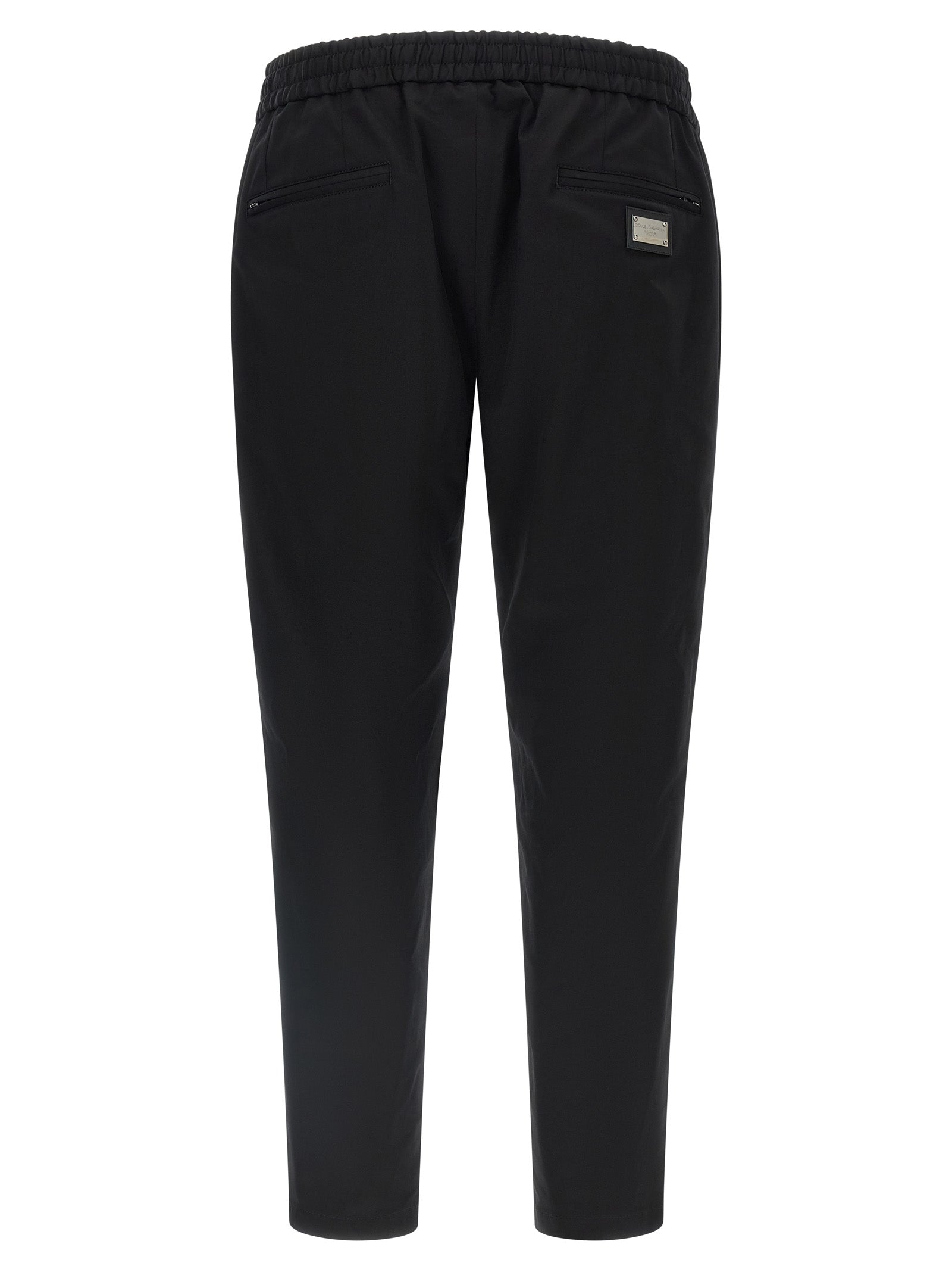 Dolce & Gabbana Logo Plaque Pants