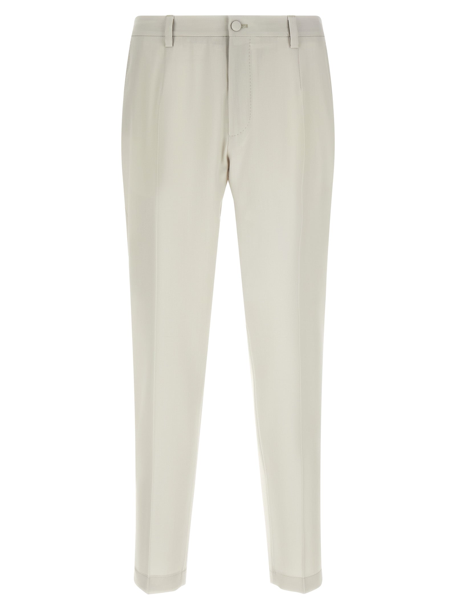 Dolce & Gabbana Poplin Wool Pants