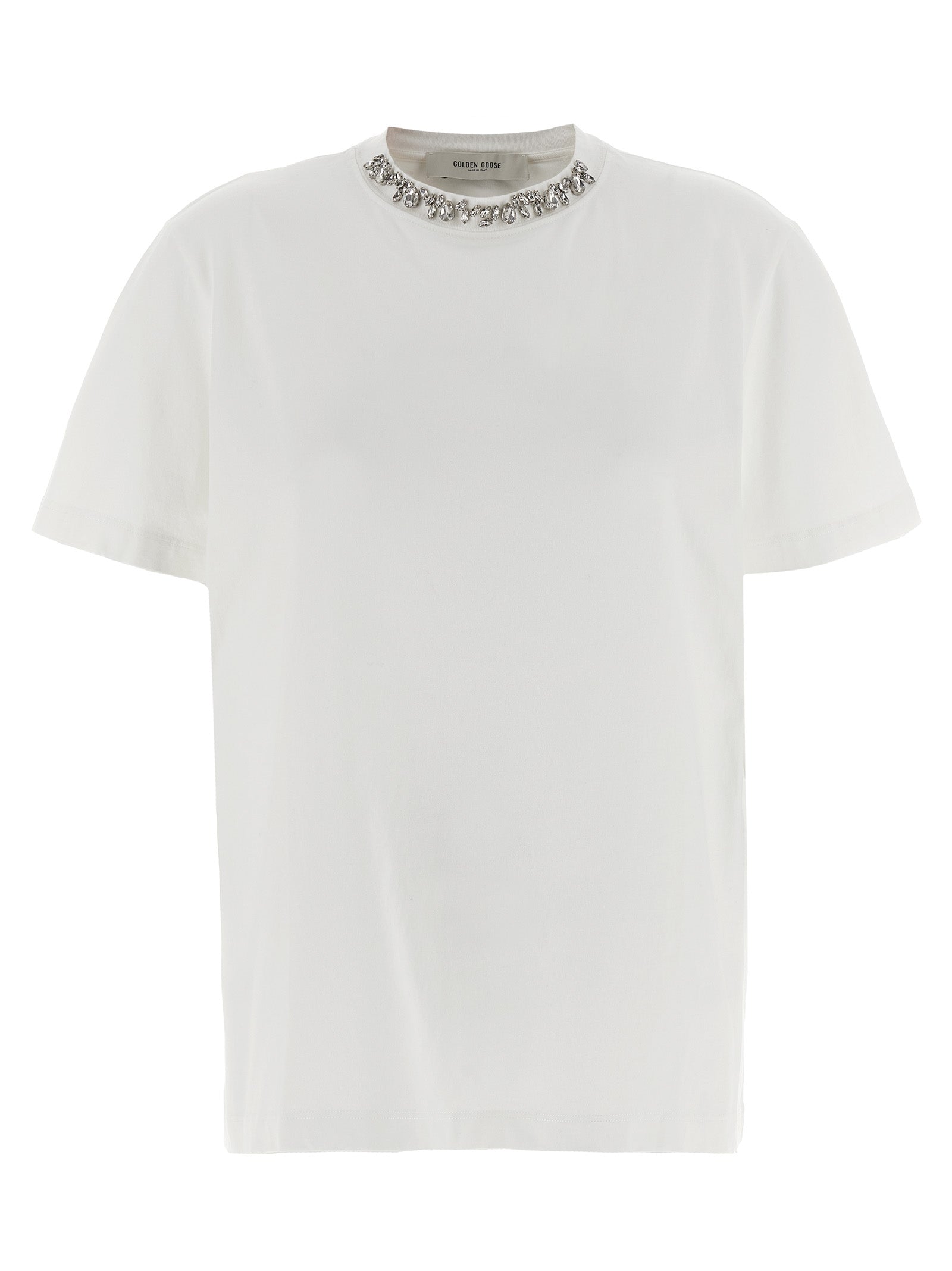 Golden Goose Crystal Crew Neck T-Shirt