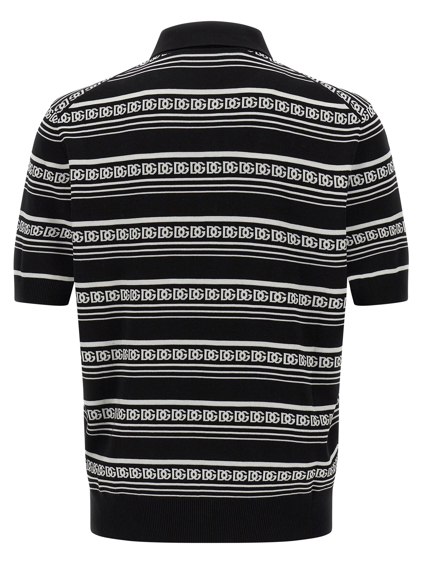 Dolce & Gabbana Knitted Polo Shirt
