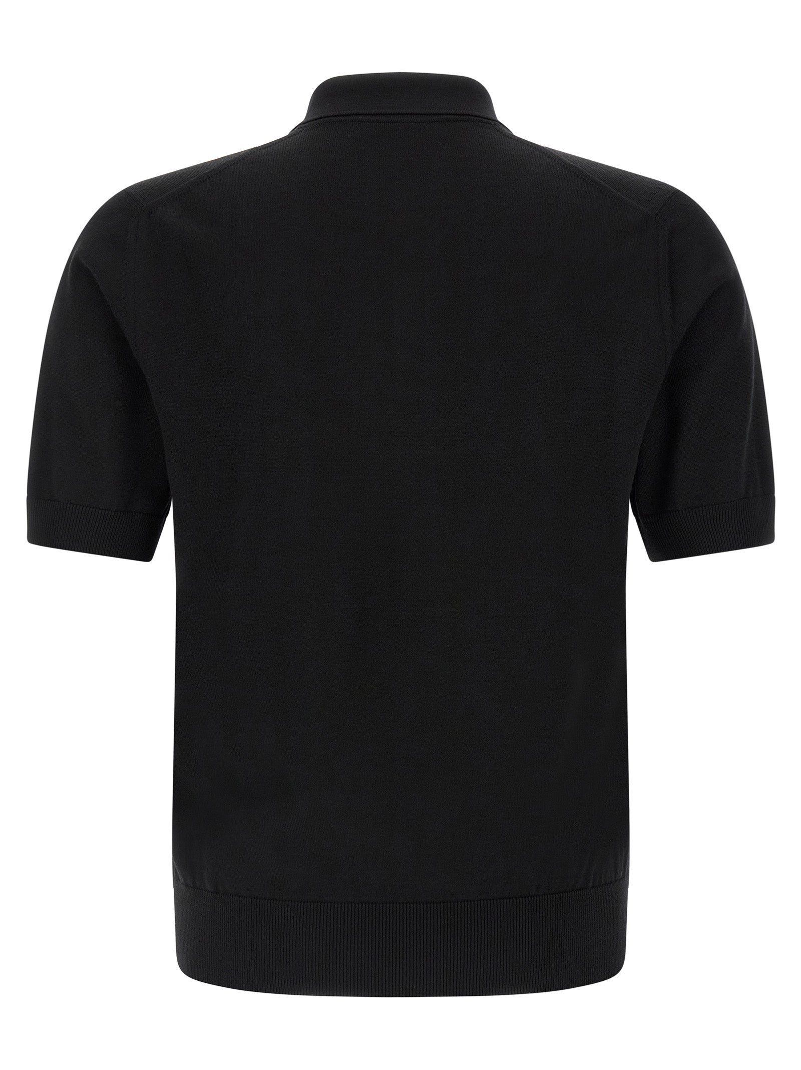 Dolce & Gabbana Heraldic Patch Polo Shirt