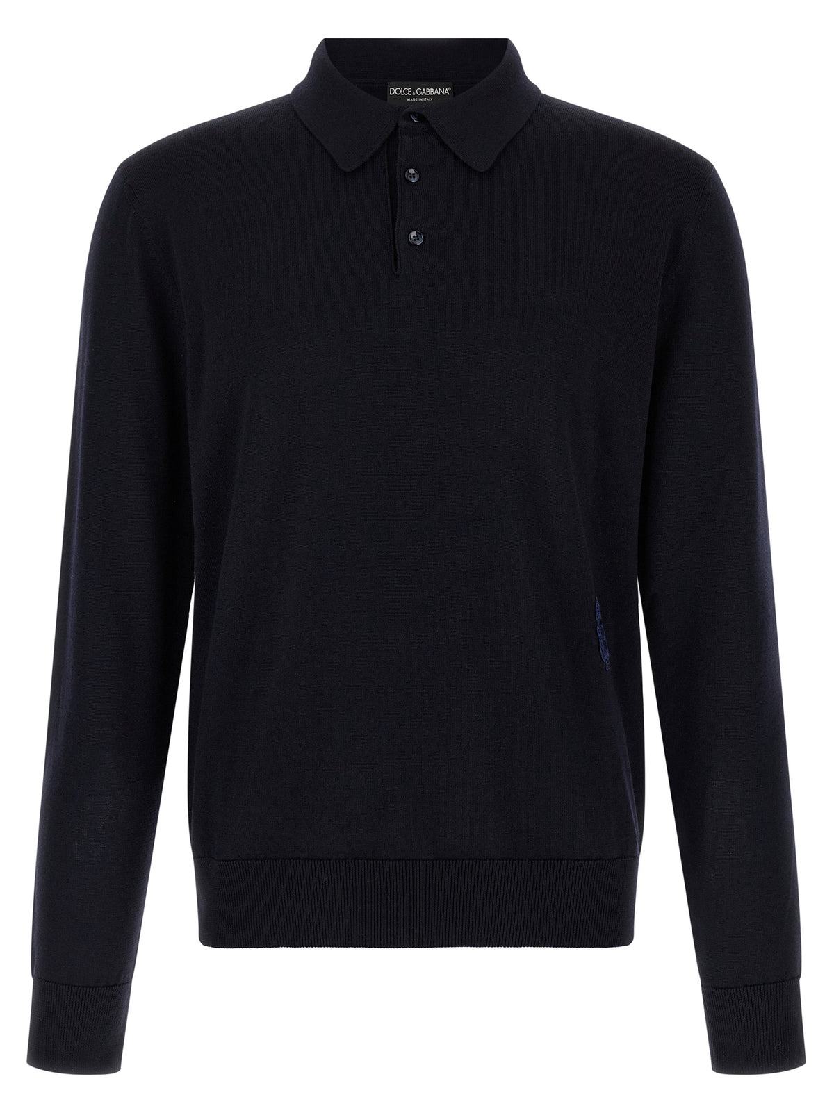 Dolce & Gabbana Virgin Wool Polo Shirt