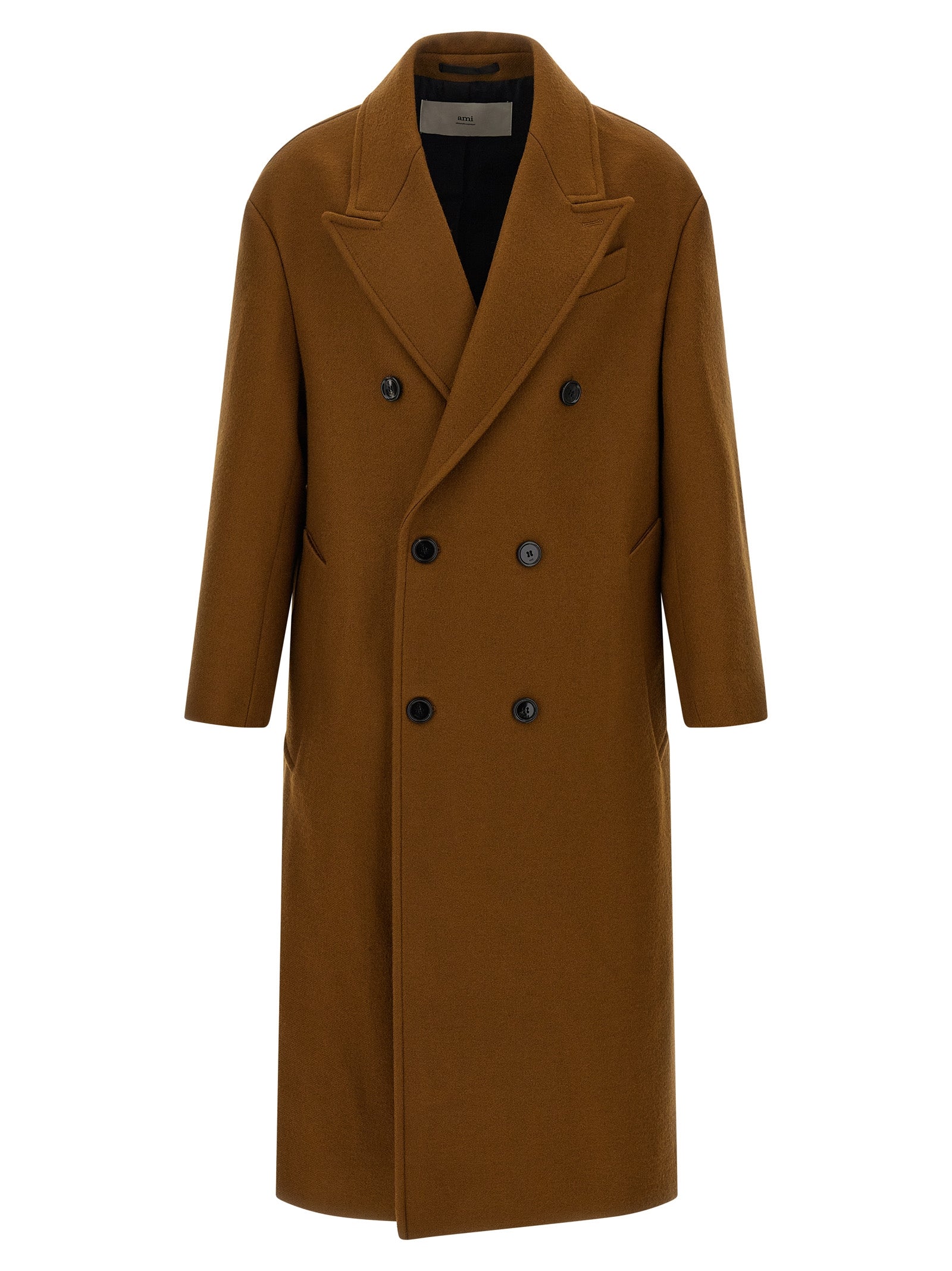 Ami Paris Double-Breasted Coat