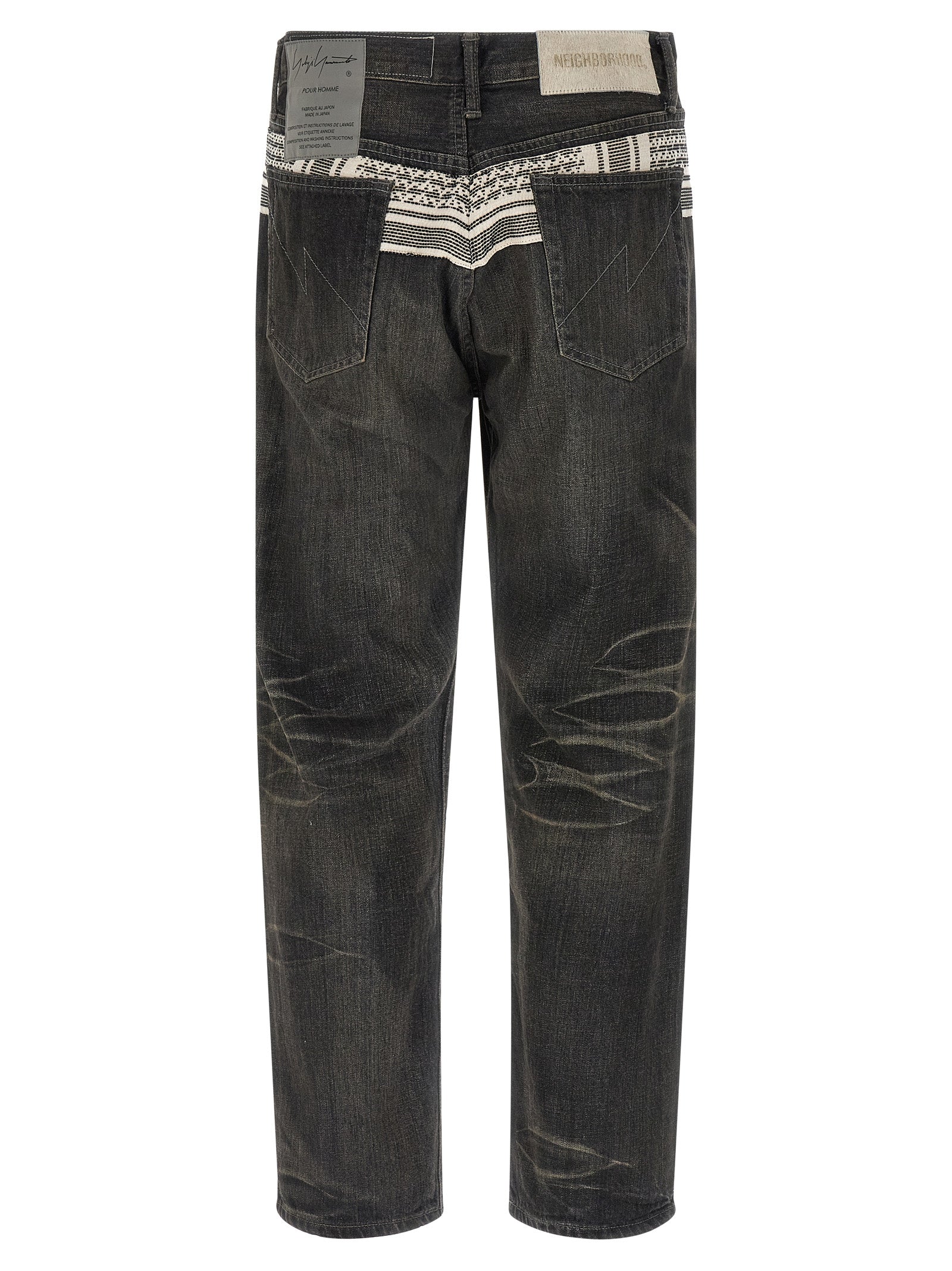 Yohji Yamamoto Yohji Yamamoto 'Savege Denim' Jeans × Nh