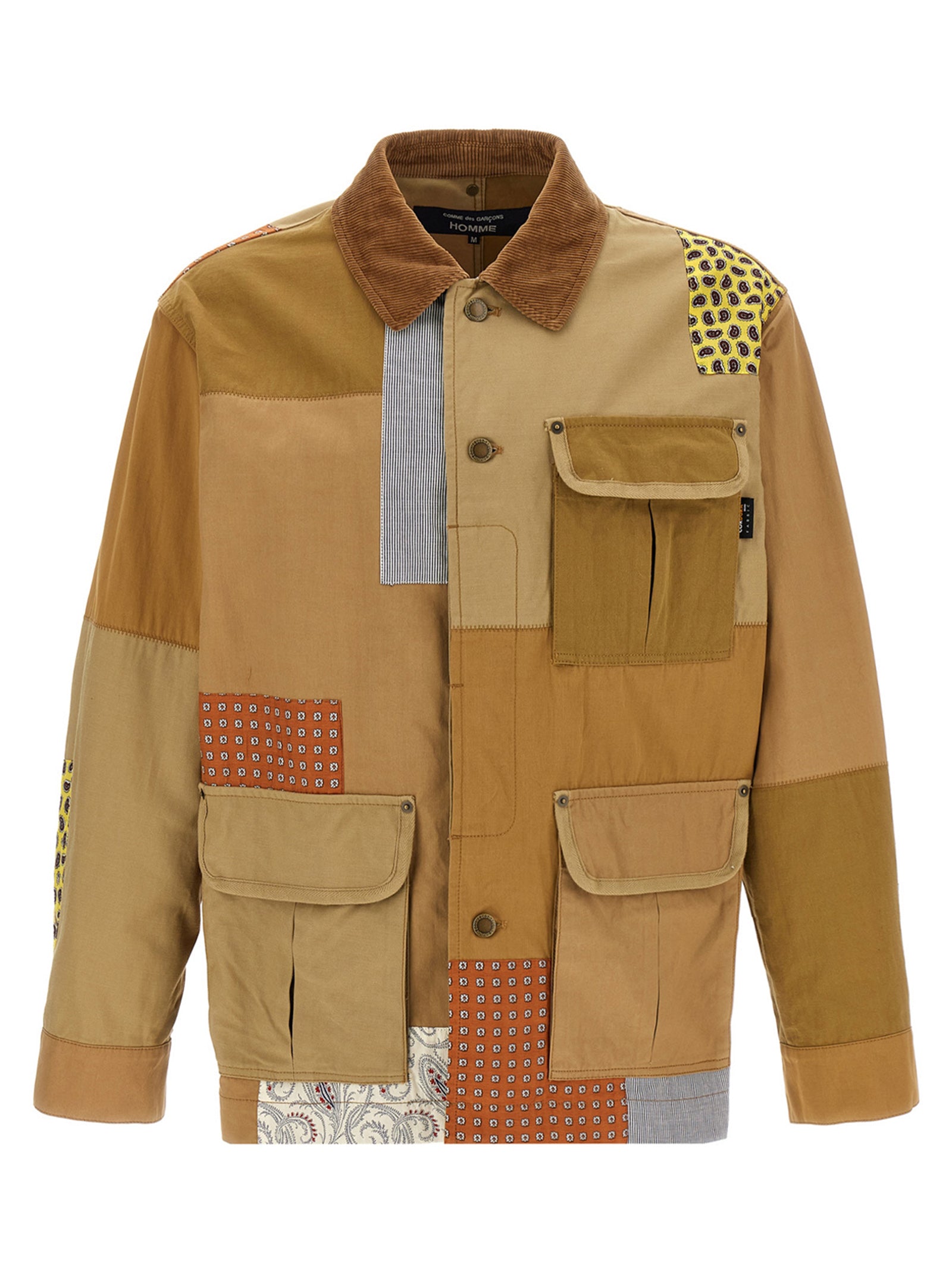 Comme Des Garҫons Homme Patchwork Jacket
