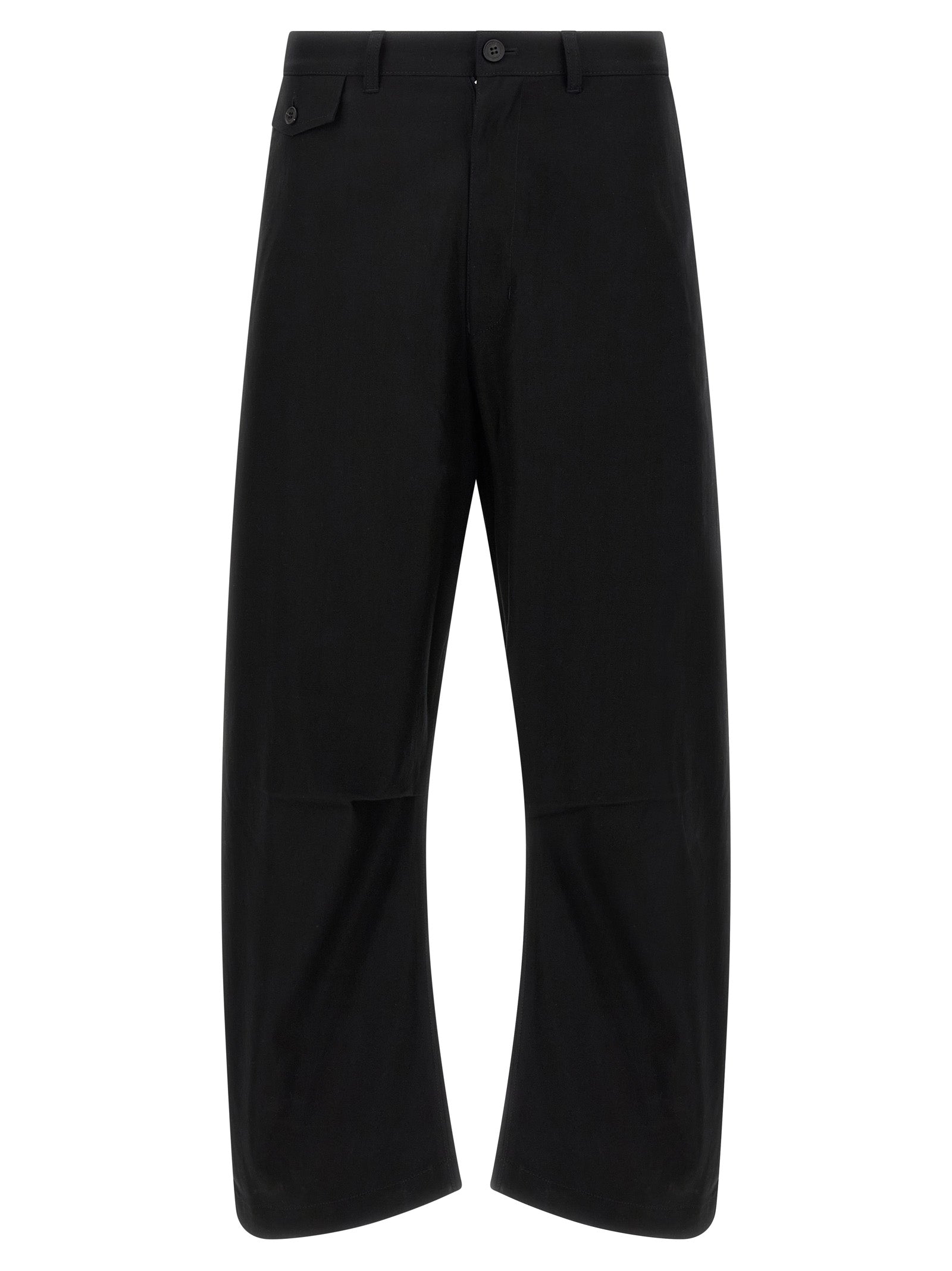 Comme Des Garҫons Homme Curved Leg Pants