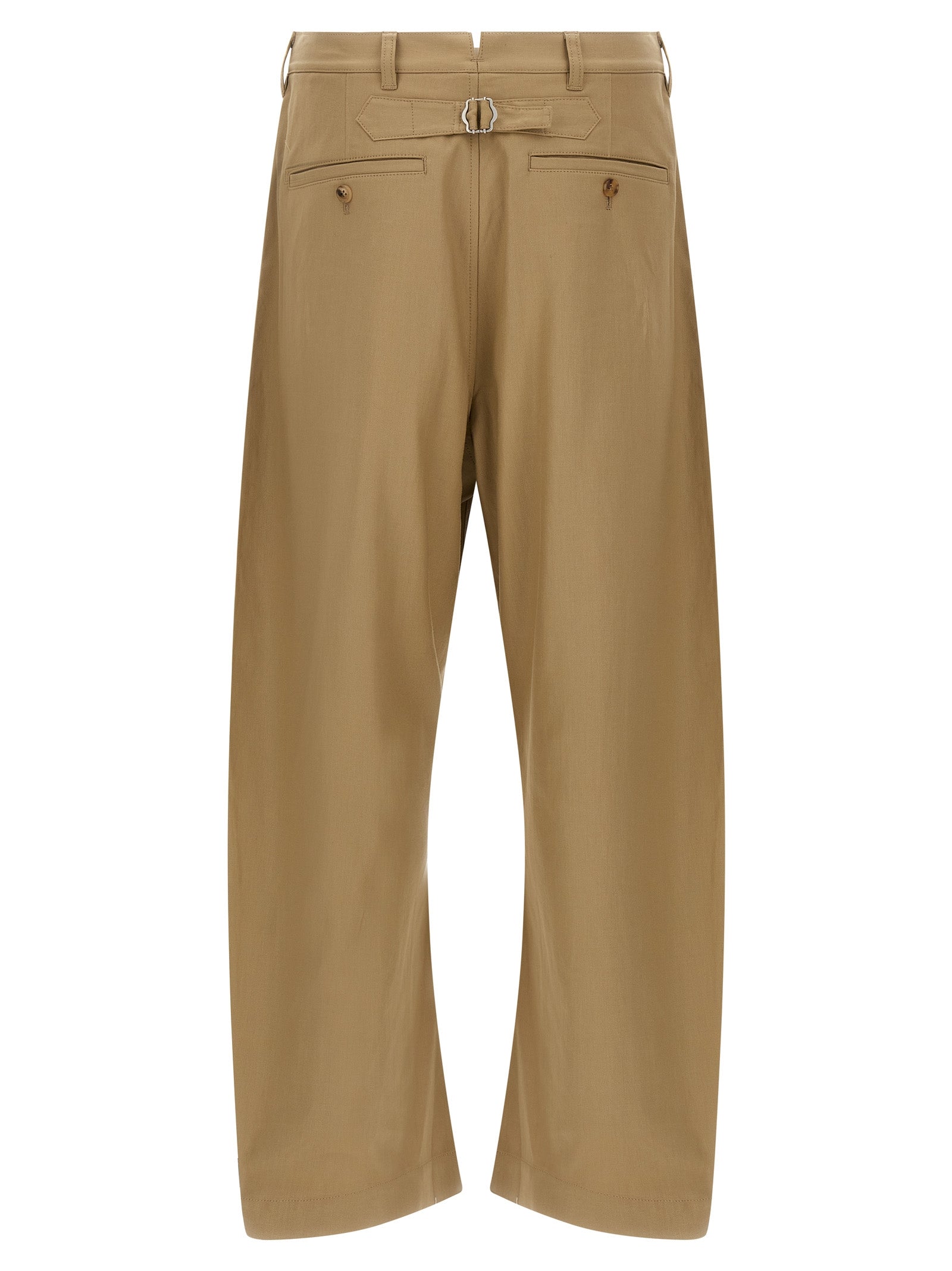 Comme Des Garҫons Homme Curved Leg Pants