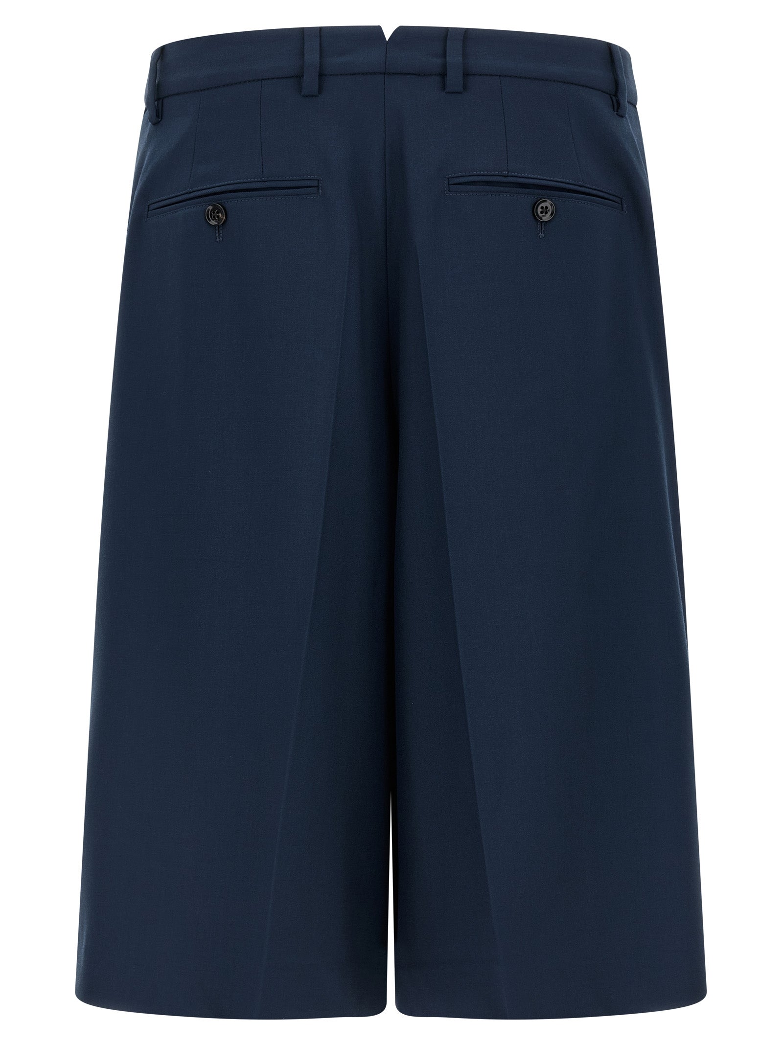 Ami Paris Fresh Wool Bermuda Shorts