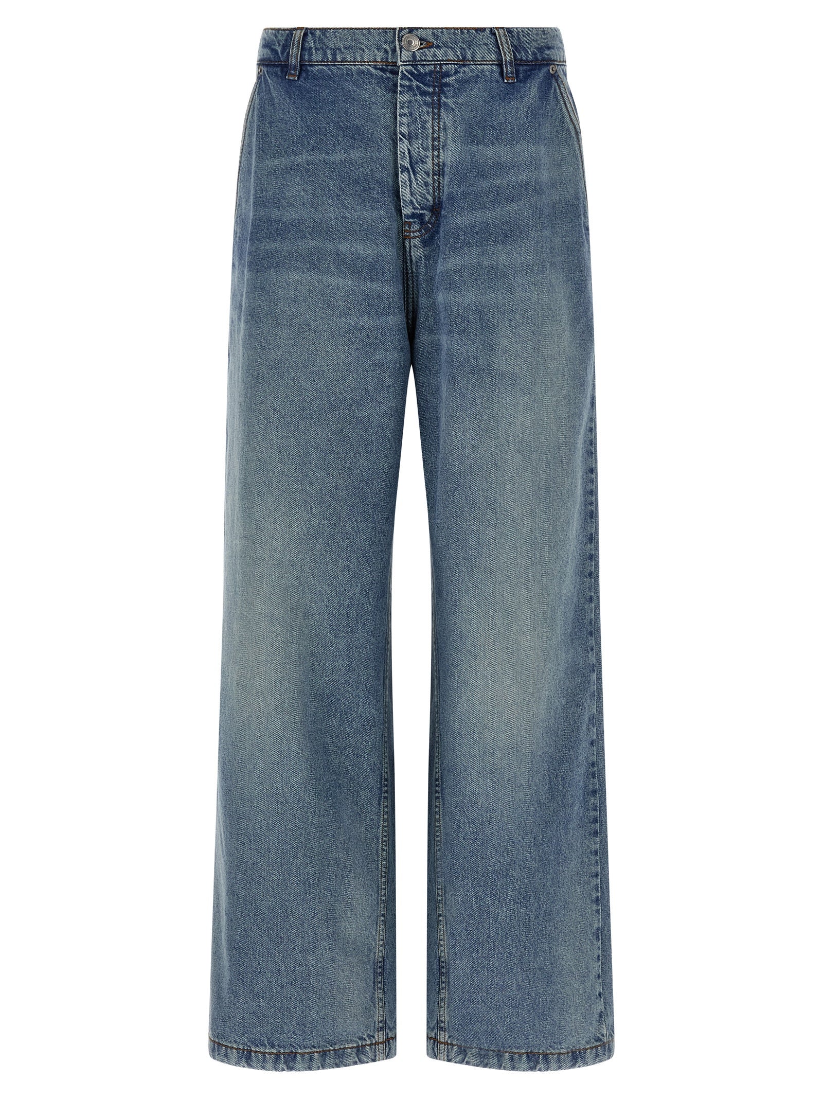 Ami Paris Wide Leg Jeans