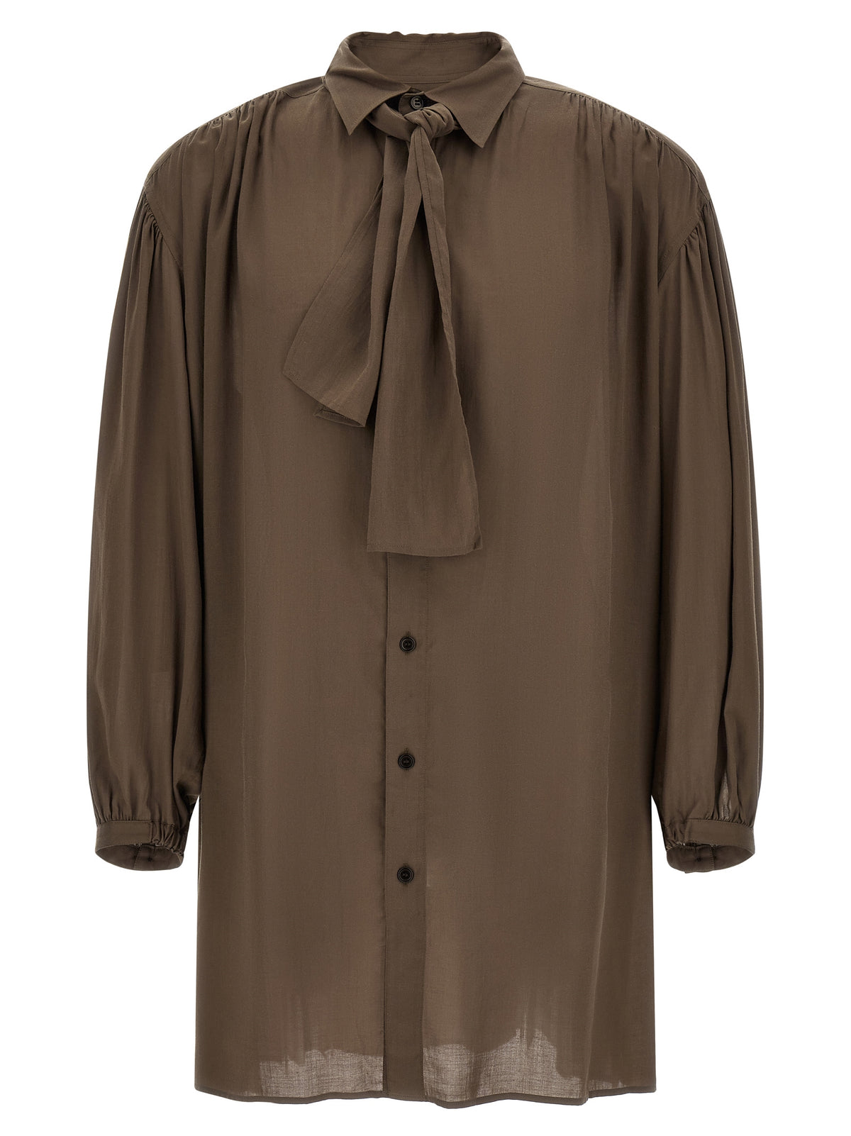 Yohji Yamamoto Shirt With Scarf