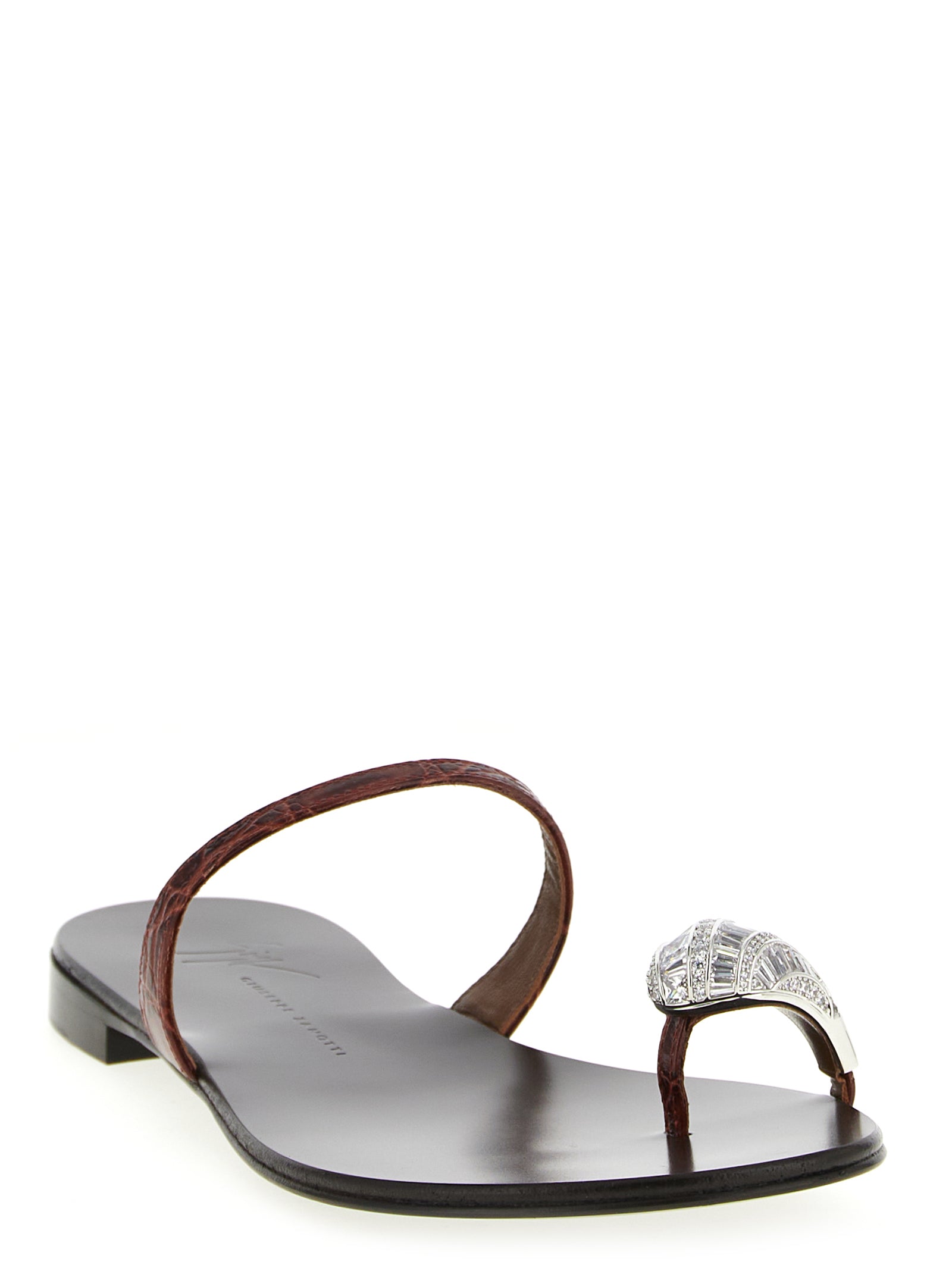 Giuseppe Zanotti 'Icon Ring' Sandals