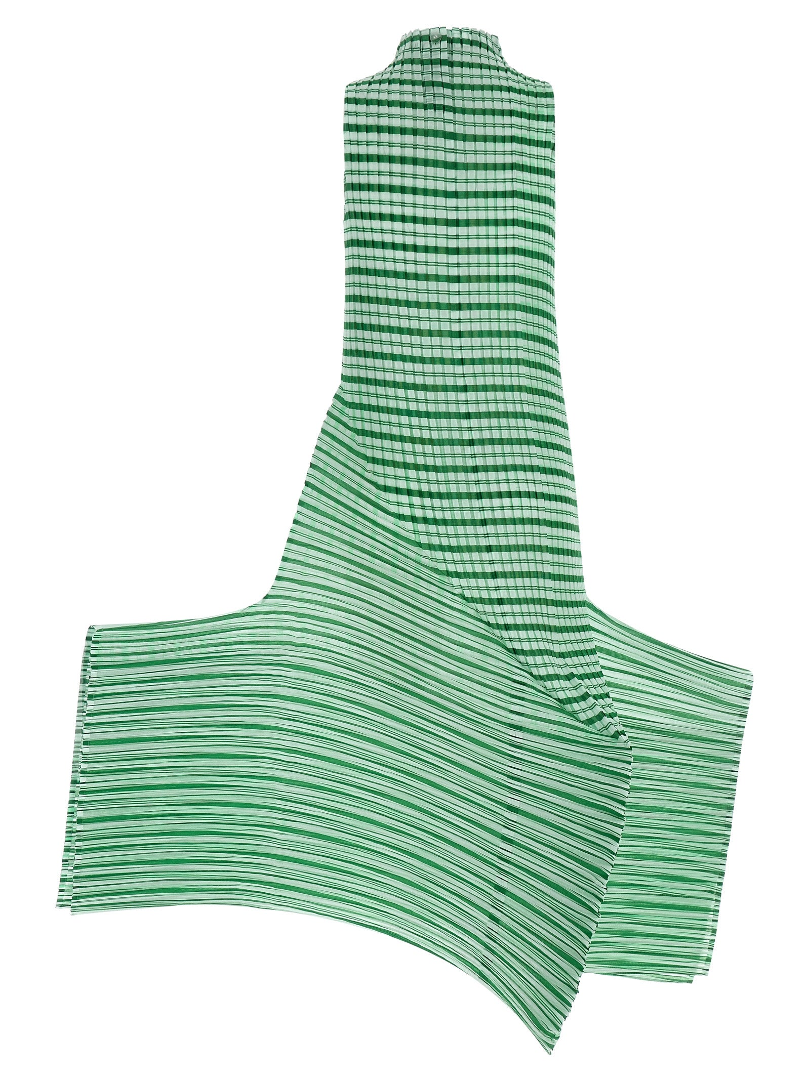 Issey Miyake 'Generic Stripes (Machine Pleats)' Dress