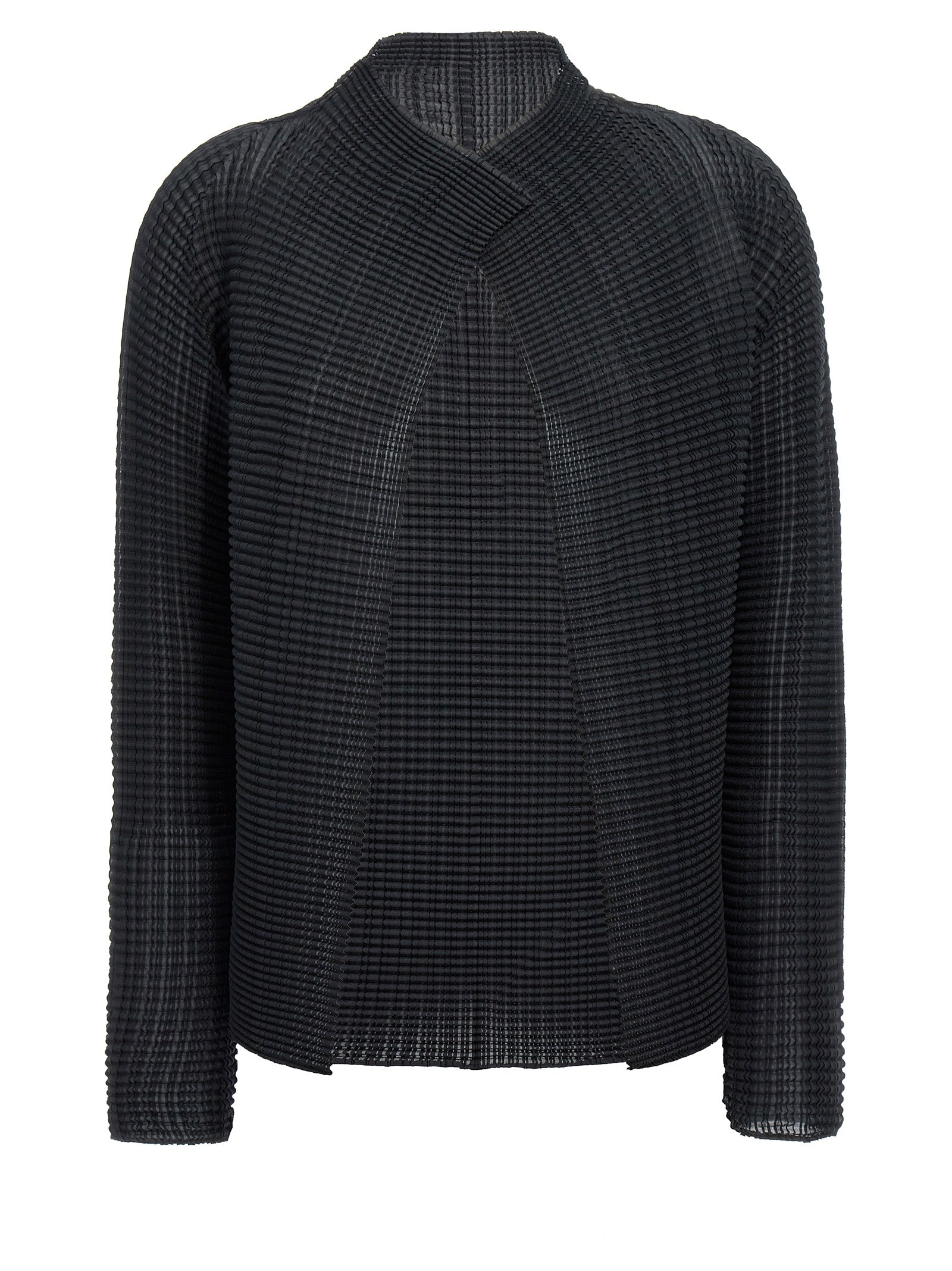 Issey Miyake 'Wooly Pleats' Cardigan
