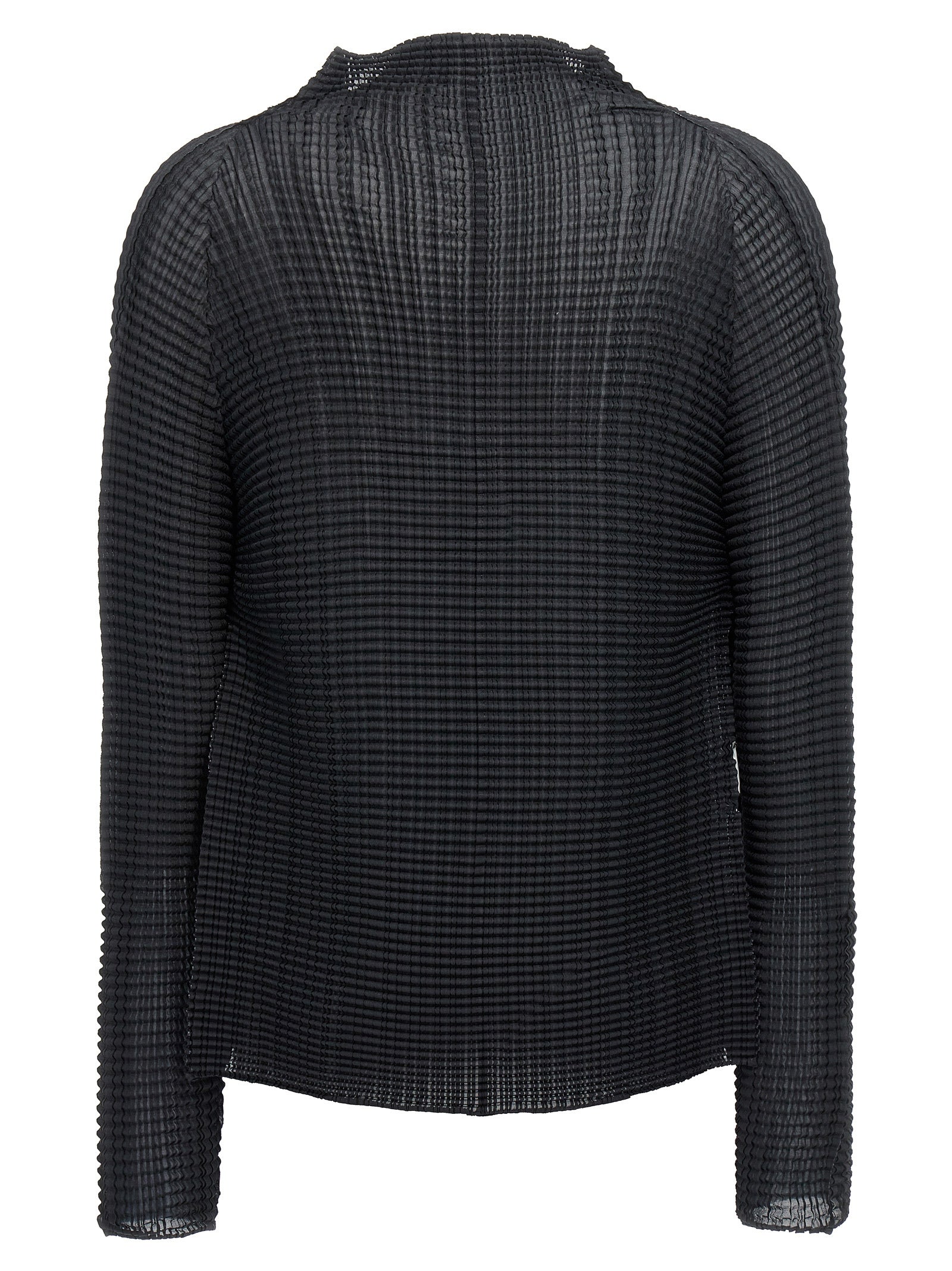 Issey Miyake 'Wooly Pleats' Cardigan