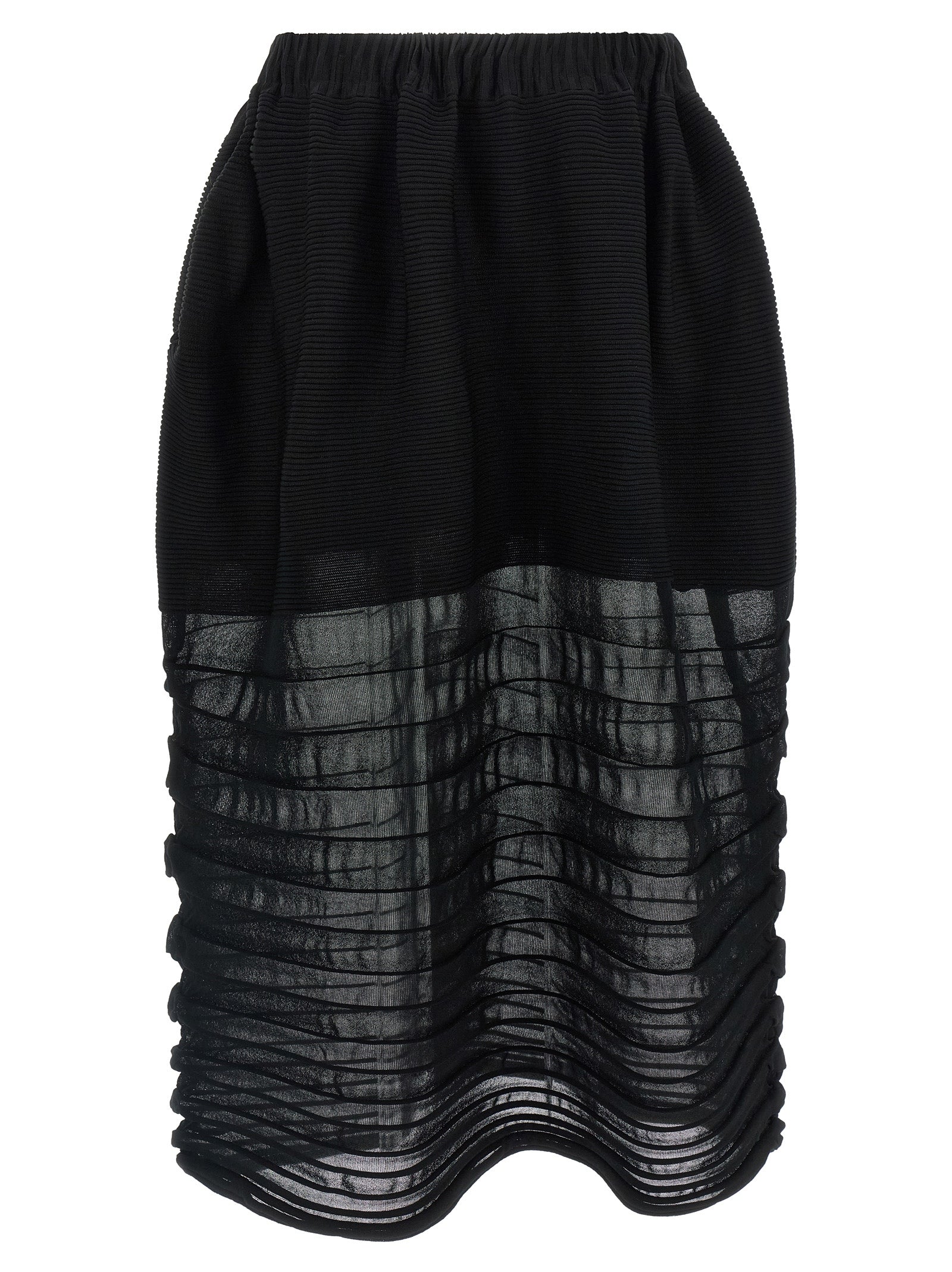 Issey Miyake 'Moving Knit' Skirt