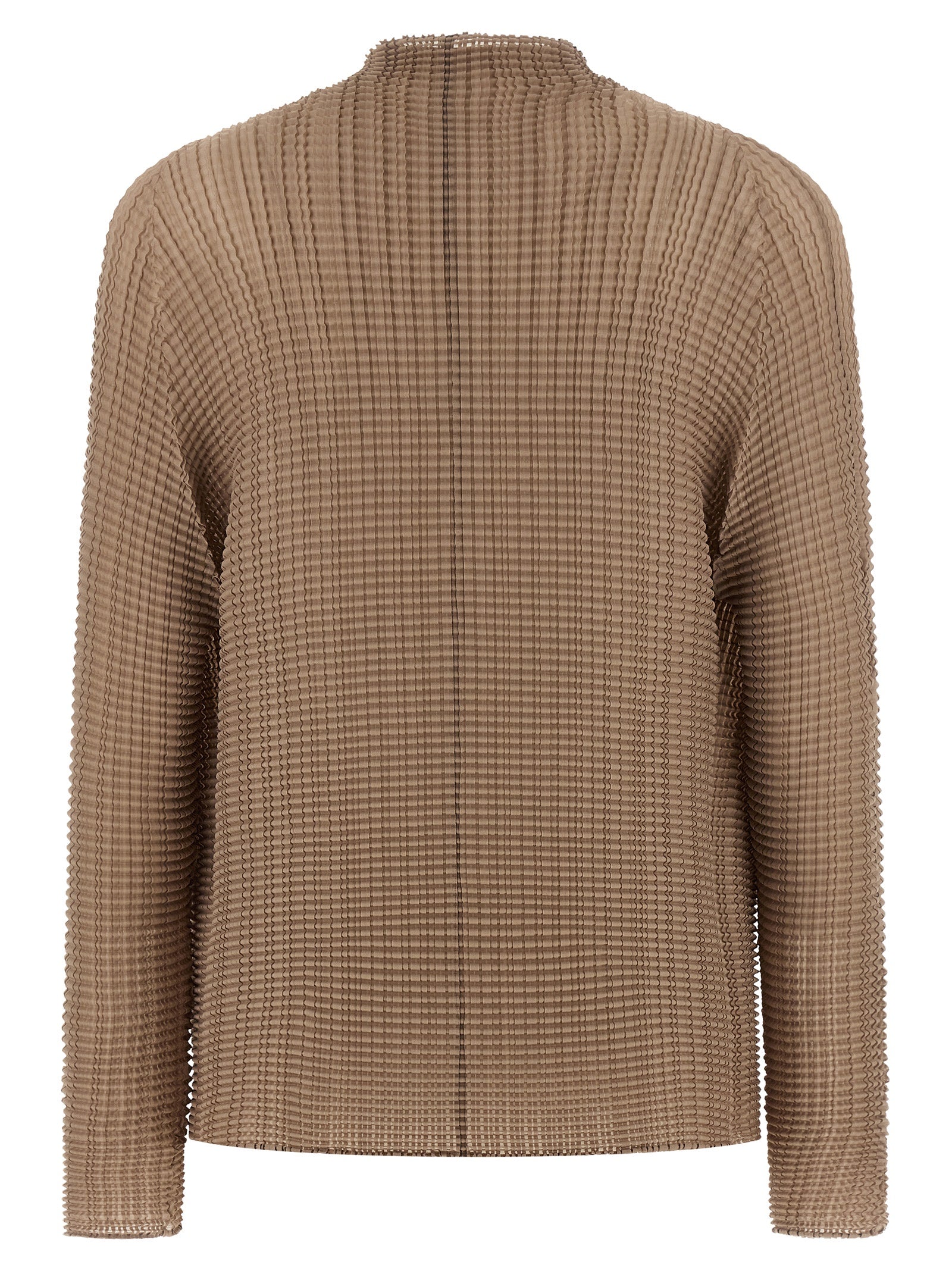 Issey Miyake 'Wooly Pleats-66' Cardigan