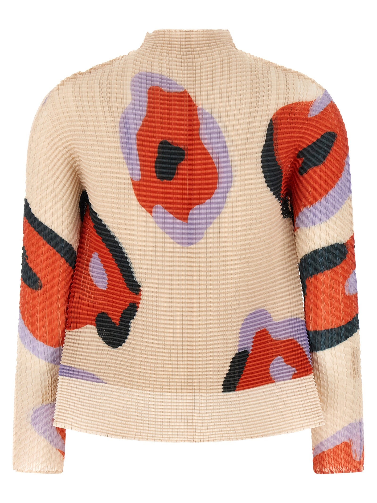 Issey Miyake 'Verve Pleats Top' Cardigan