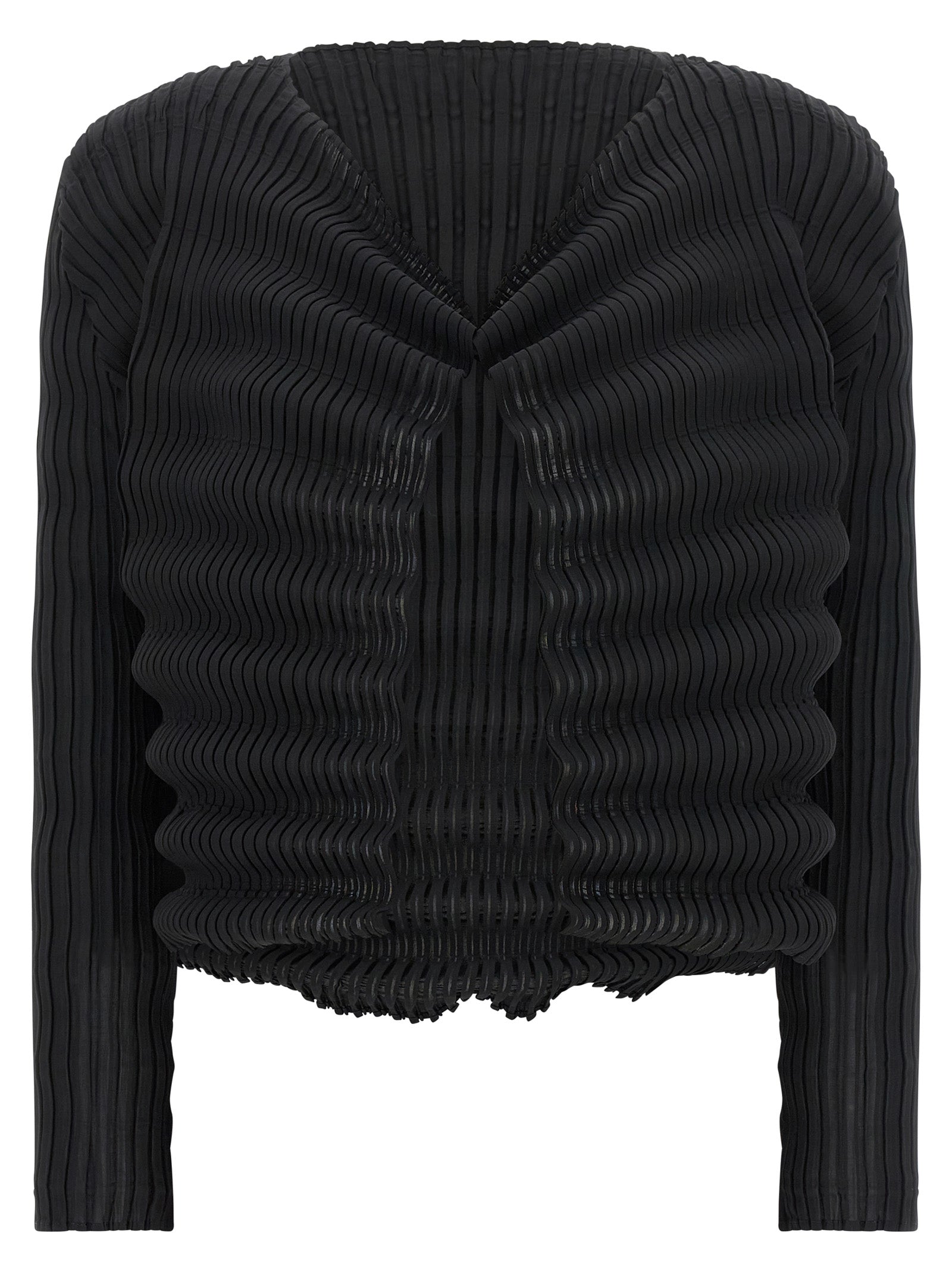 Issey Miyake 'Spring Pleats' Cardigan