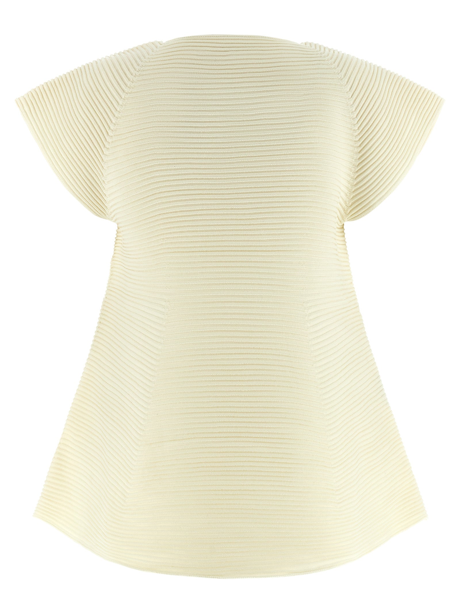 Issey Miyake 'Corrugated Knit' Dress