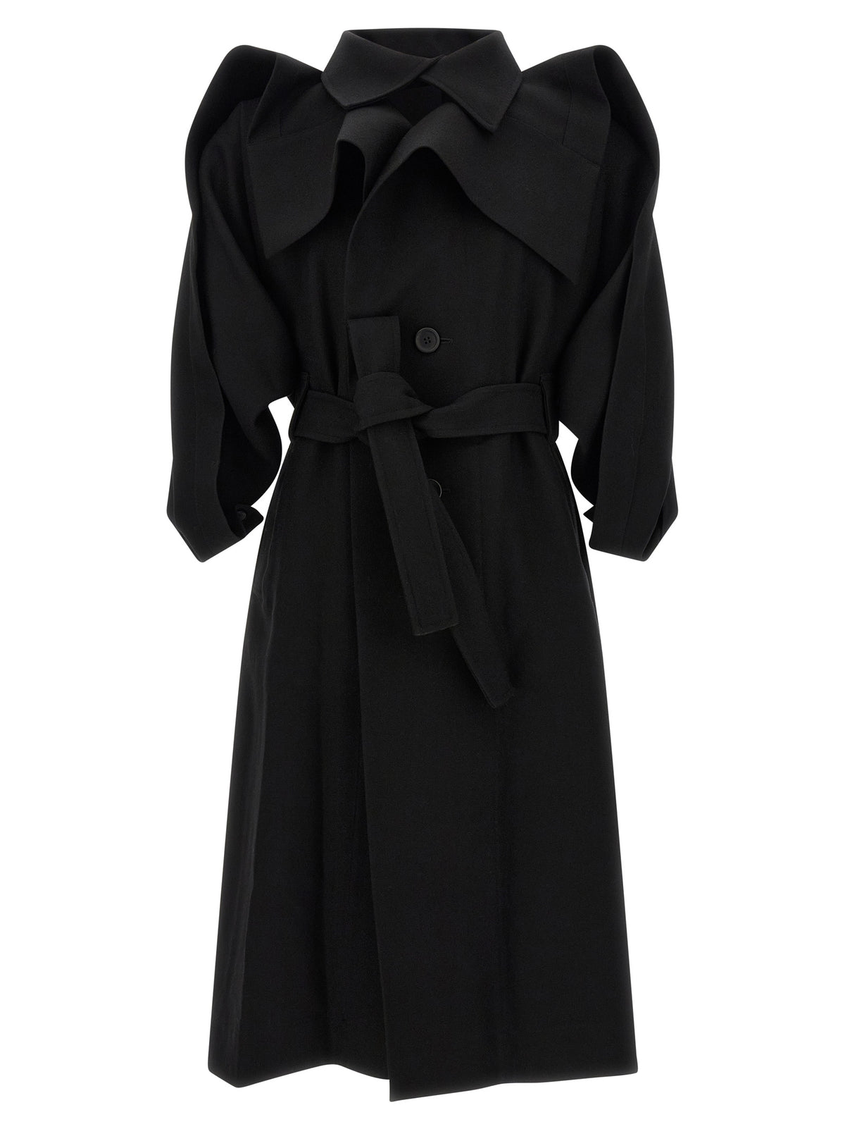 Issey Miyake 'Calligraph' Trench Coat