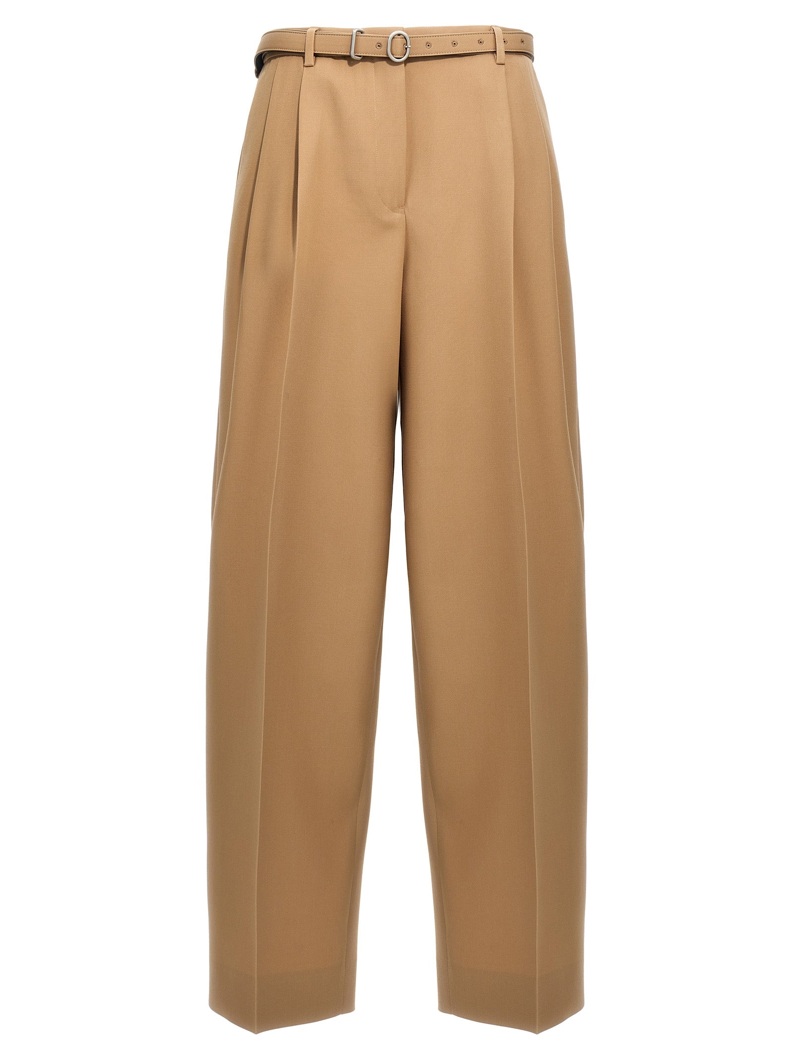 Jil Sander Gabardine Belt Pants