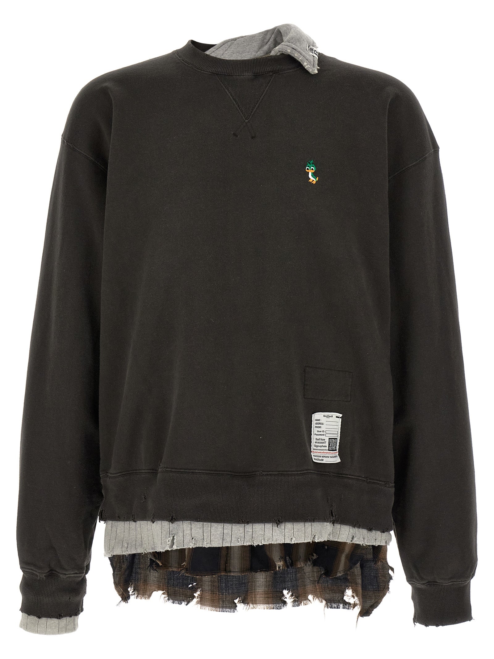 Maison Mihara Yasuhiro Three Layer Sweatshirt