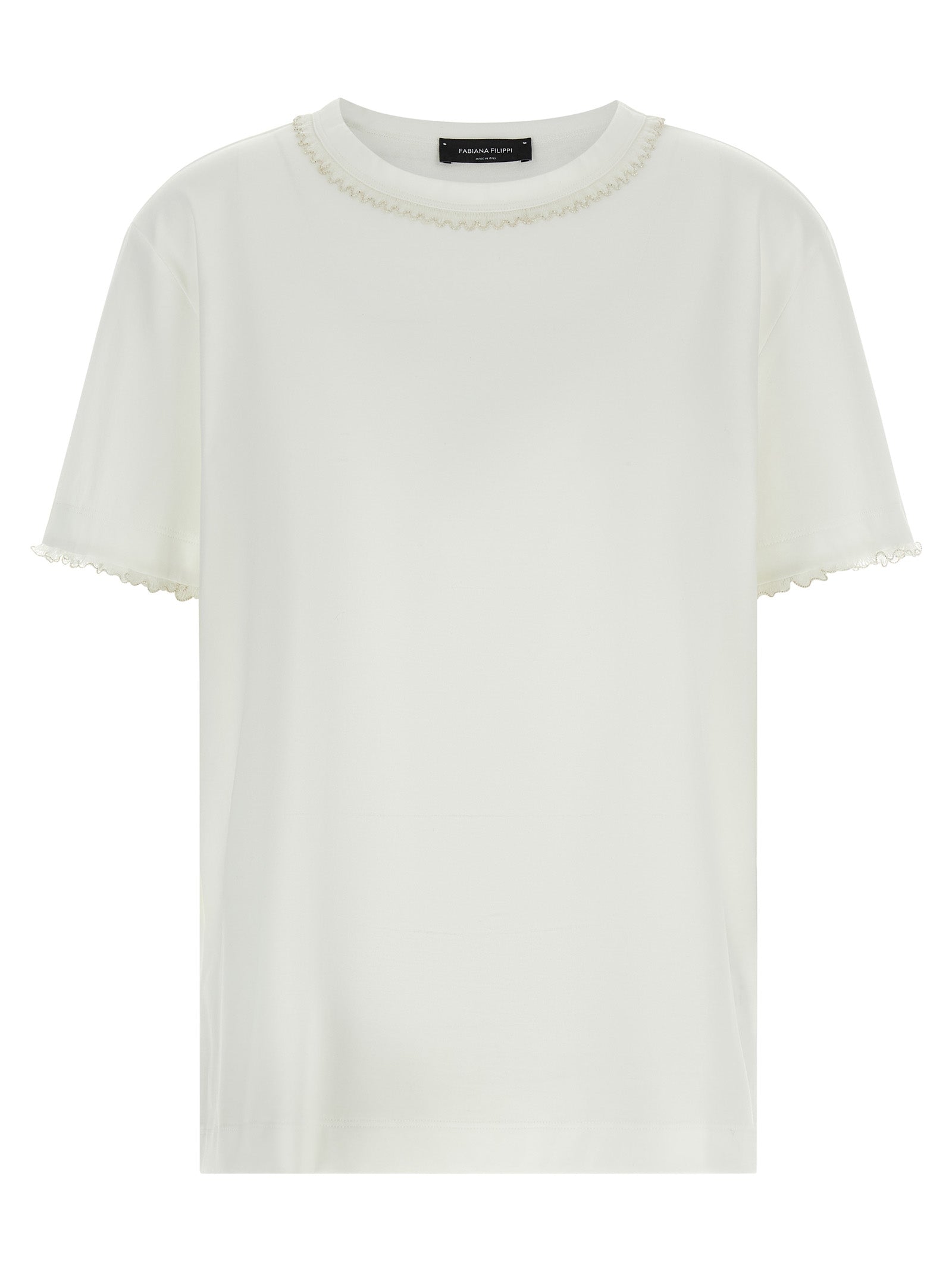 Fabiana Filippi Embroidery T-Shirt