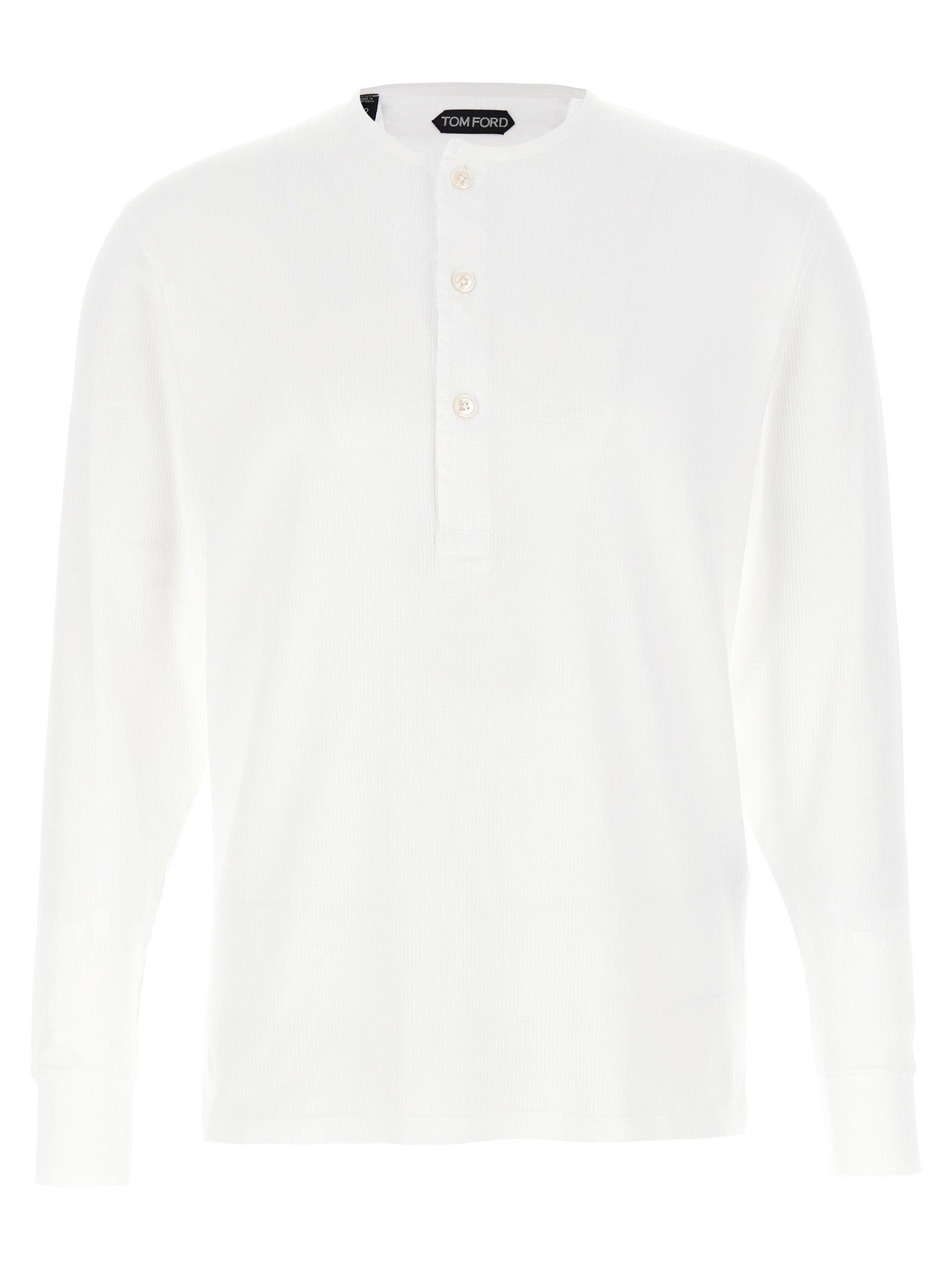 Tom Ford Ribbed Cotton T-Shirt